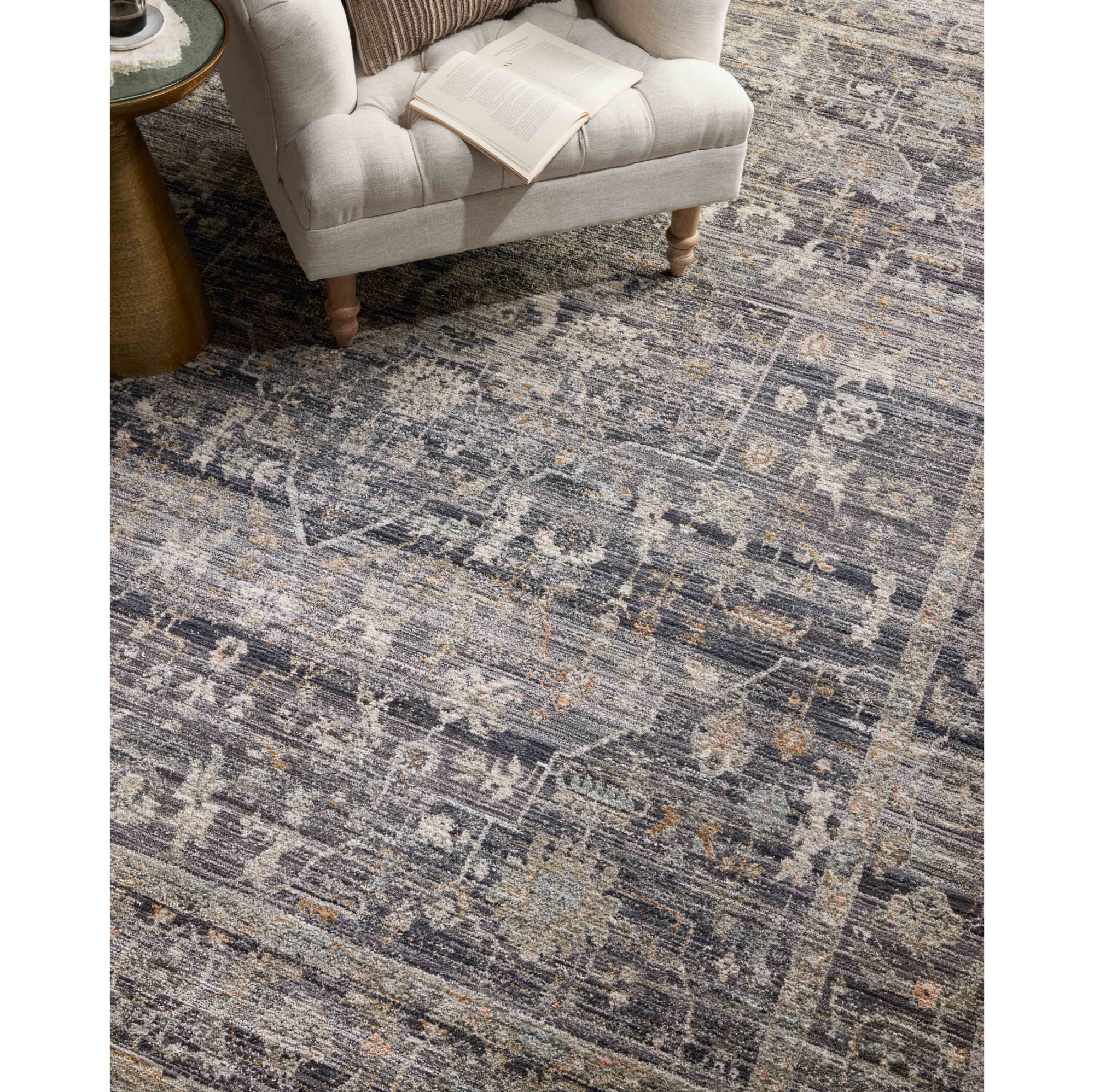Jean Stoffer x Loloi Katherine Midnight/Tobacco Rug