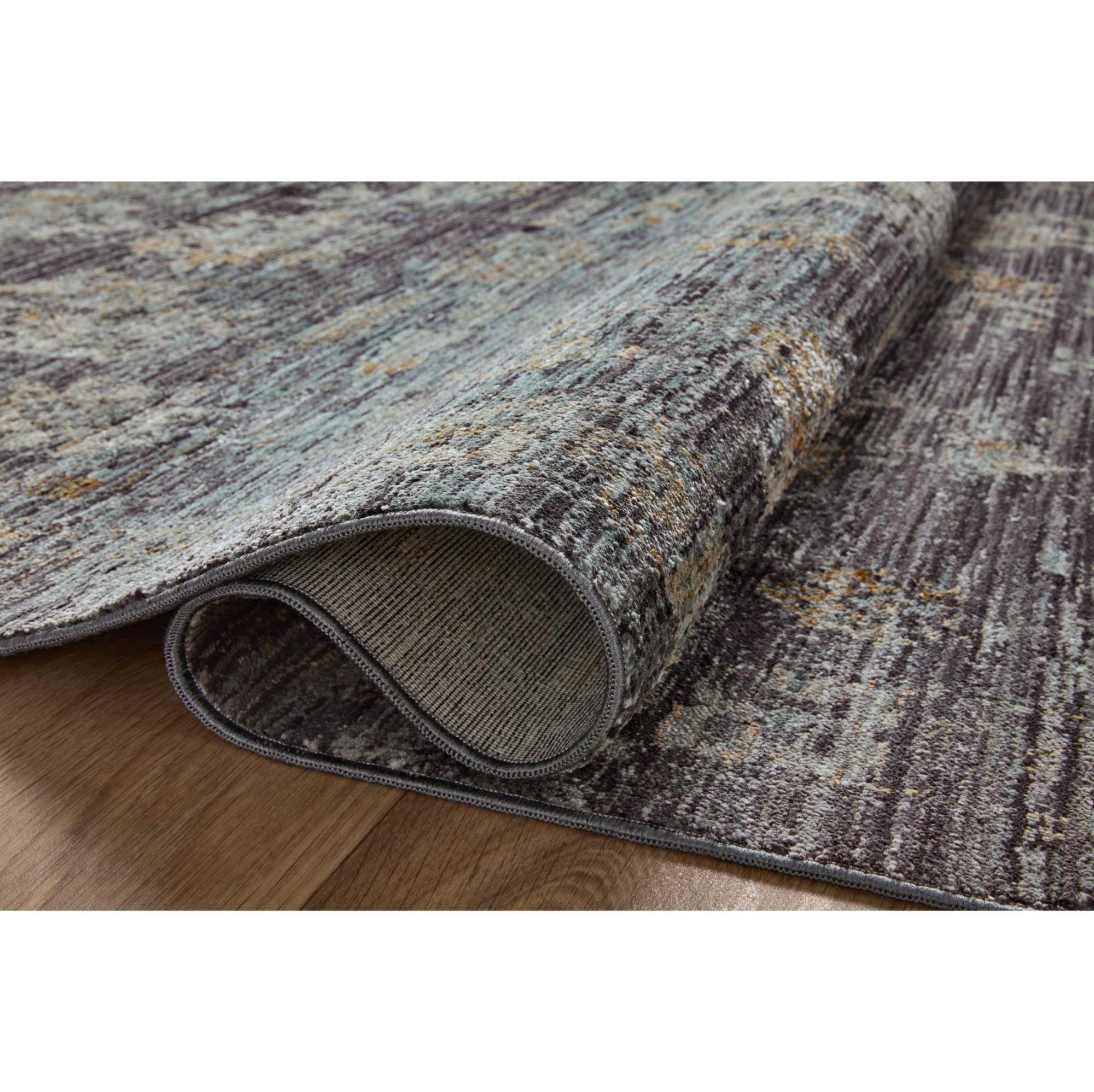 Jean Stoffer x Loloi Katherine Ink/Jade Rug