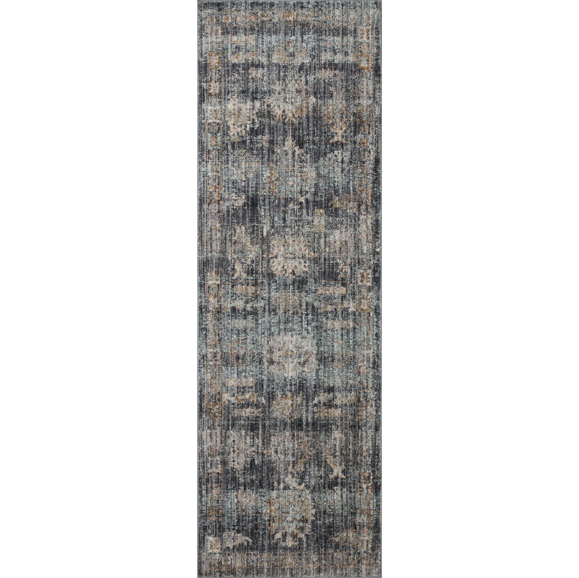 Jean Stoffer x Loloi Katherine Ink/Jade Rug