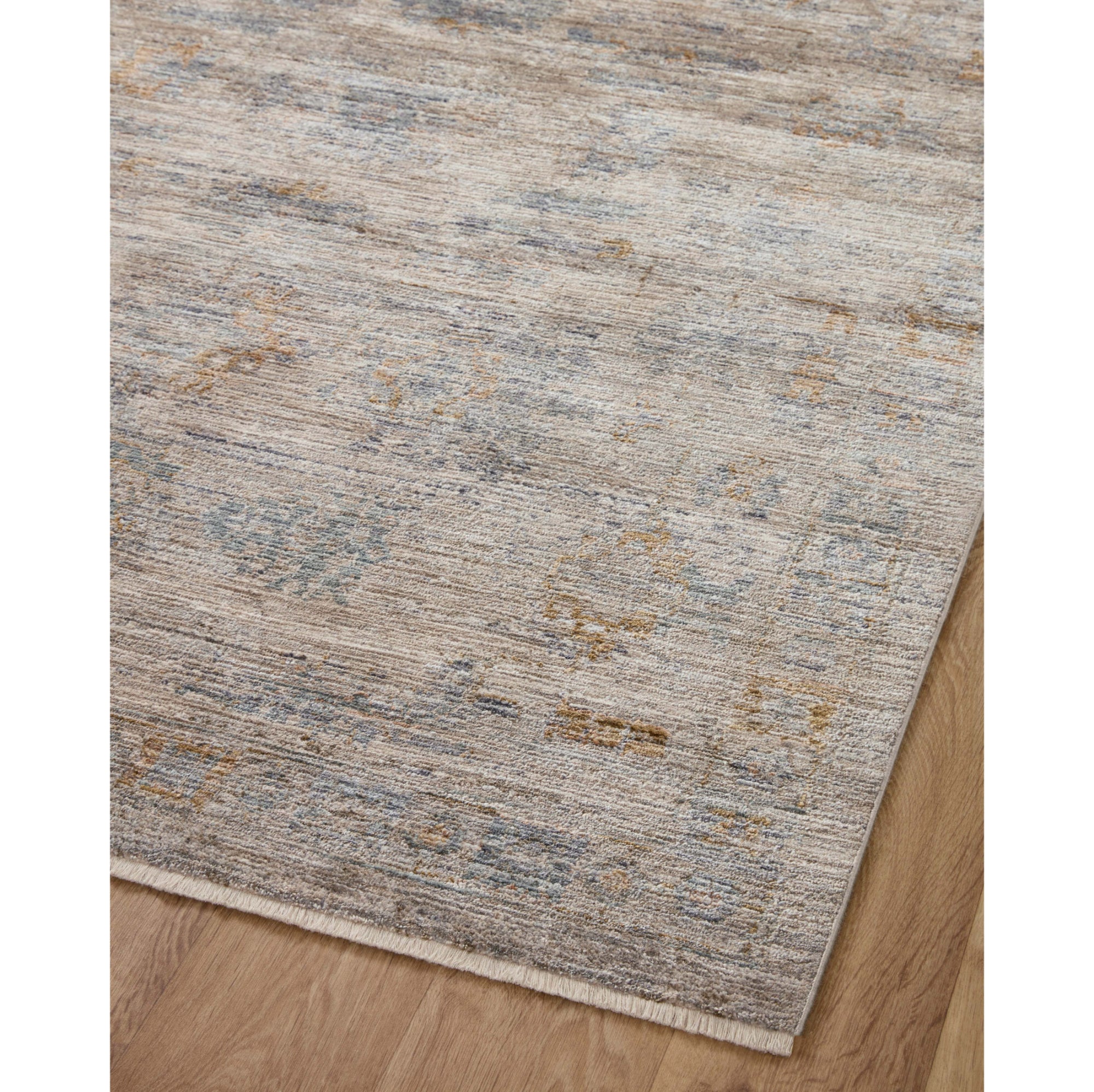 Jean Stoffer x Loloi Katherine Pebble/Ocean Rug