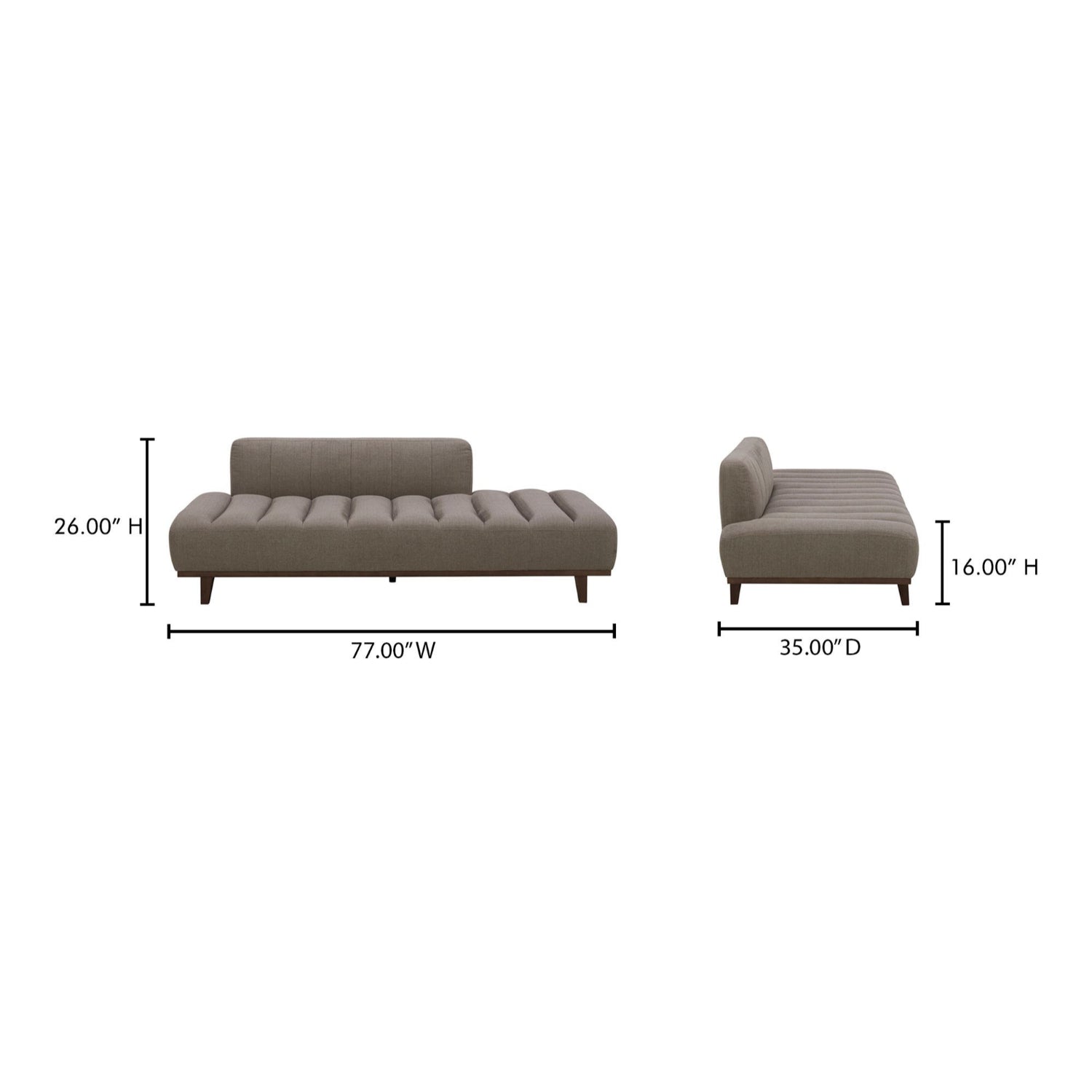 Bennett Soft Taupe Daybed Daybeds Moe's , Black Friday Sale Moe's Furniture Sale, Old Bones Co, Mid Century Furniture Sale, Four Hands Furniture, Black Friday Sale Bennett Soft Taupe Daybed,Gus Sale, Perigold Bennett Soft Taupe Daybed Daybeds Black Friday Sale , Perigold Sale Bennett Soft Taupe Daybed,Bennett Soft Taupe Daybed Lulu and Georgia, Burke Decor Sale Bennett Soft Taupe Daybed, www.oldbonesco.com