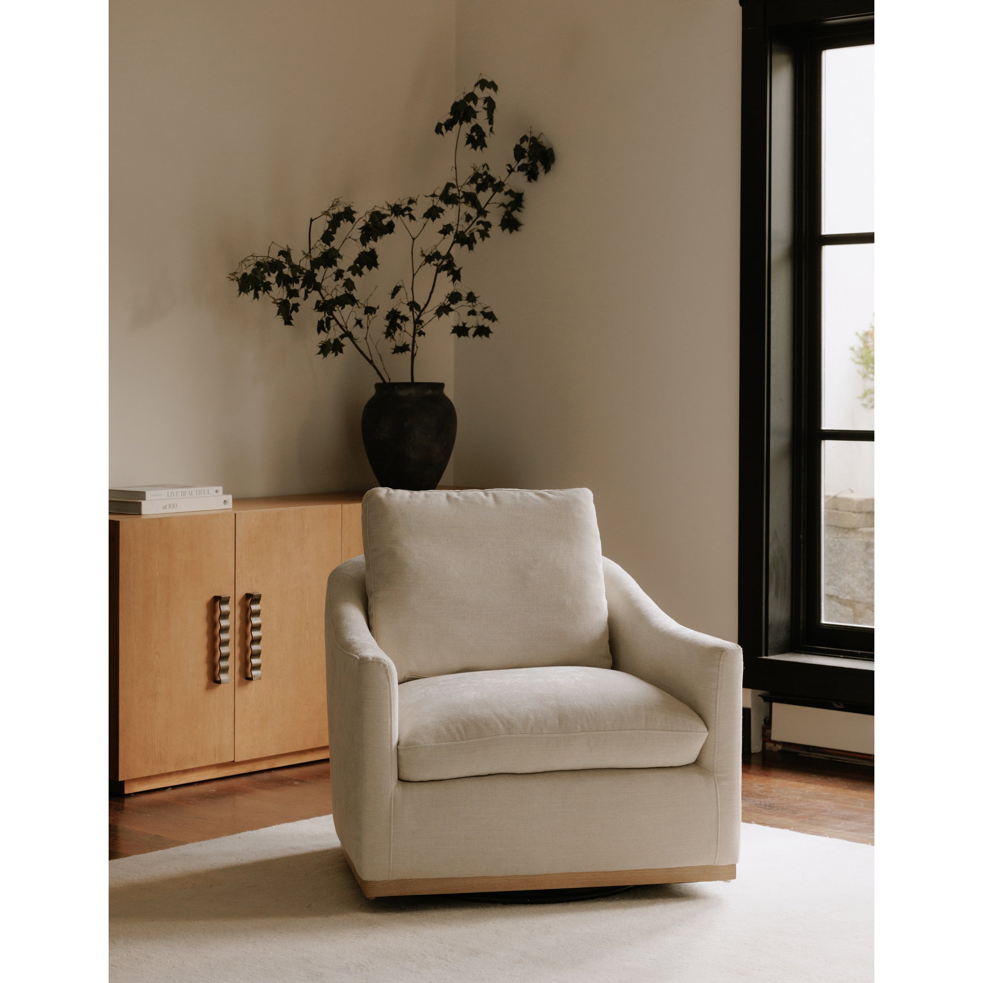 Linden Swivel Chair Accent Chairs Moe's     Accent Chairs,https://www.oldbonesco.com,Mid Century Furniture, Furniture Sale, Old Bones Co, Mid Century Sale, Four Hands Furniture, Sale,Gus, Sale,Perigold Linden Swivel Chair Accent Chairs Sale, Perigold Sale Linden Swivel Chair,Linden Swivel Chair Lulu and Georgia,Burke Decor Sale Linden Swivel Chair, open box furniture,Open Box Linden Swivel Chair