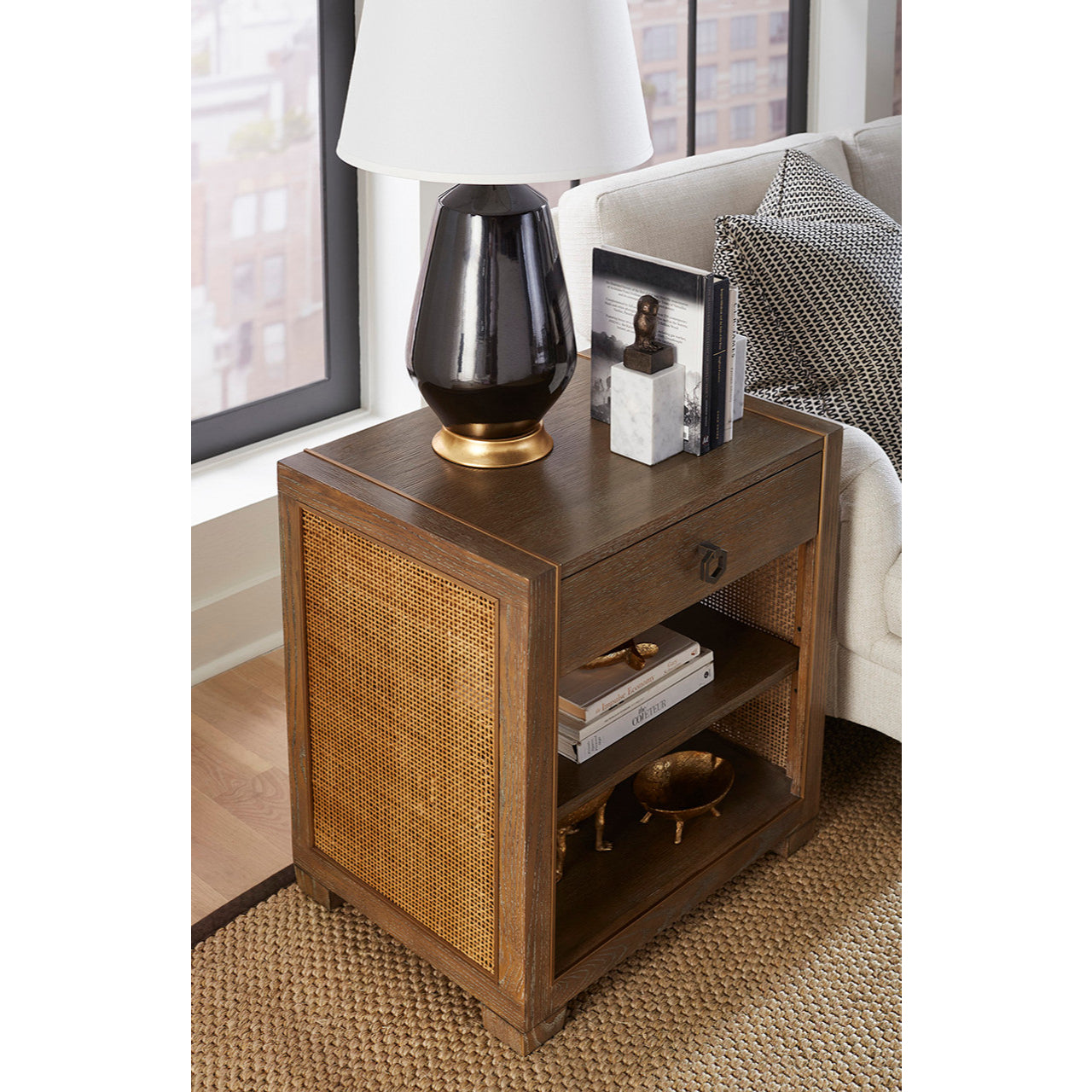 Karen 1-Drawer Side Table