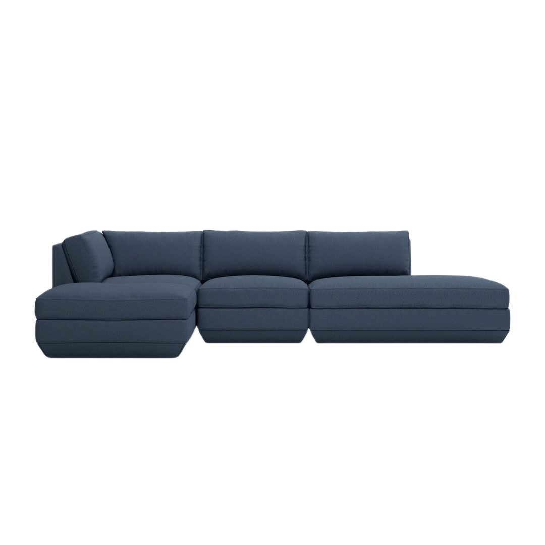Podium Modular 4PC Lounge Sectional B - LF