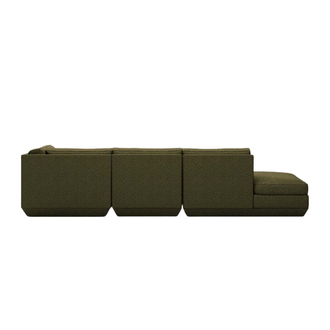 Podium Modular 4PC Lounge Sectional B - RF