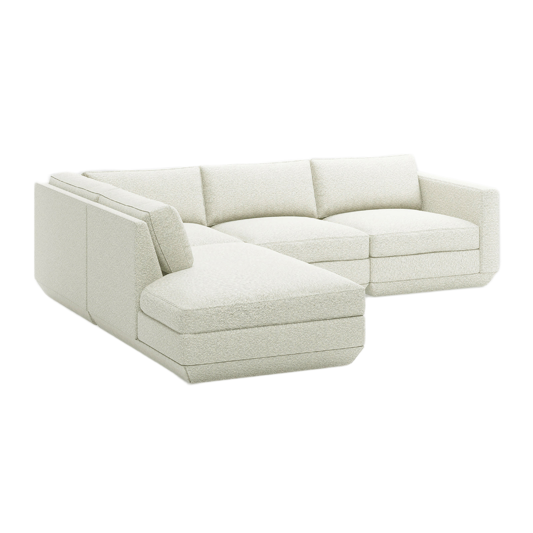 Podium Modular 4PC Lounge Sectional A