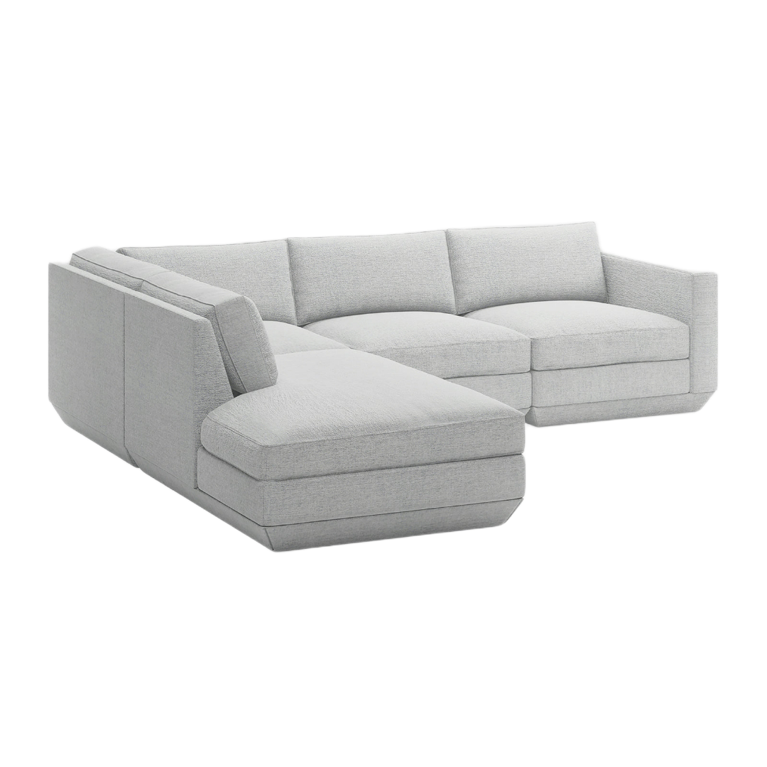 Podium Modular 4PC Lounge Sectional A