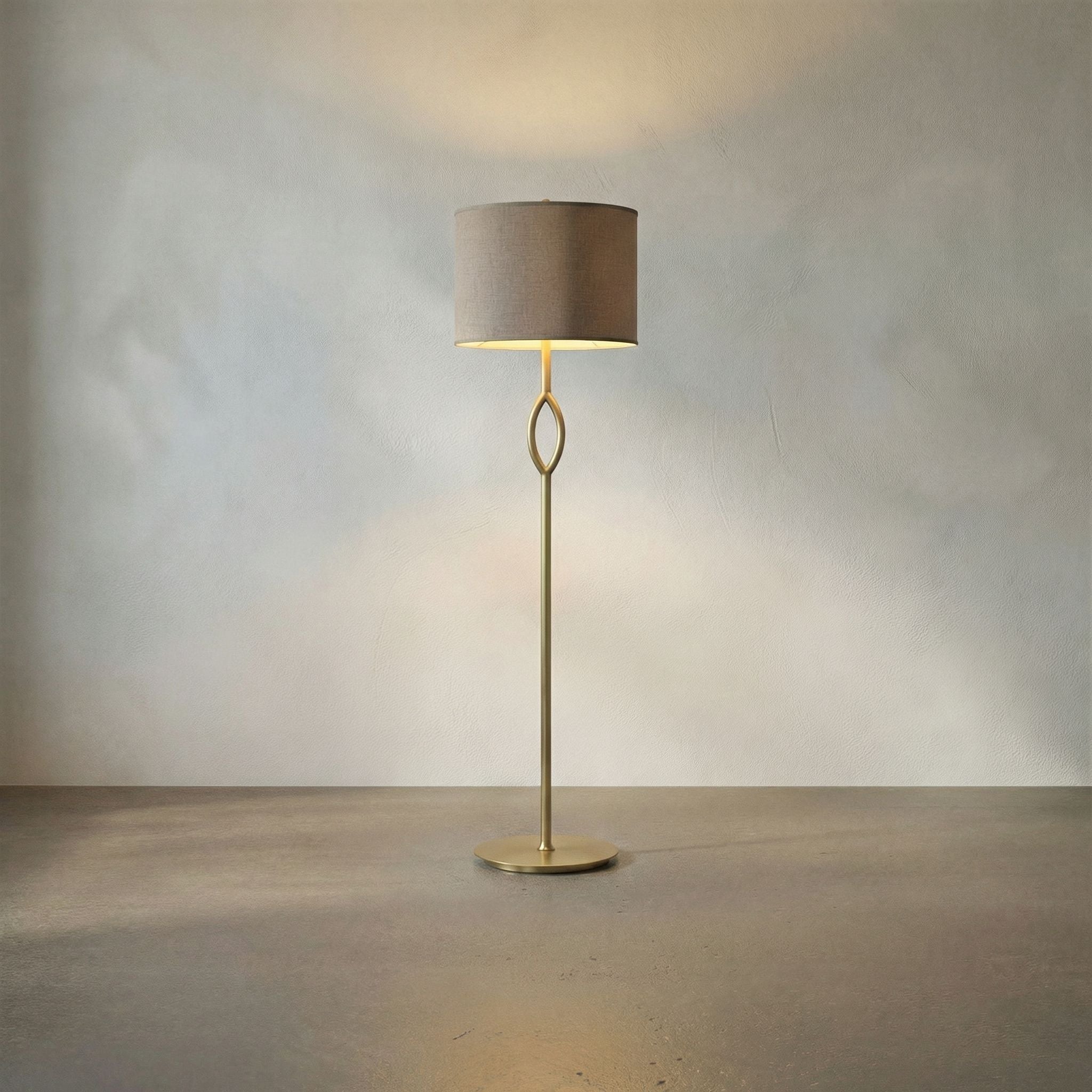 Ridge Floor Lamp with Shade