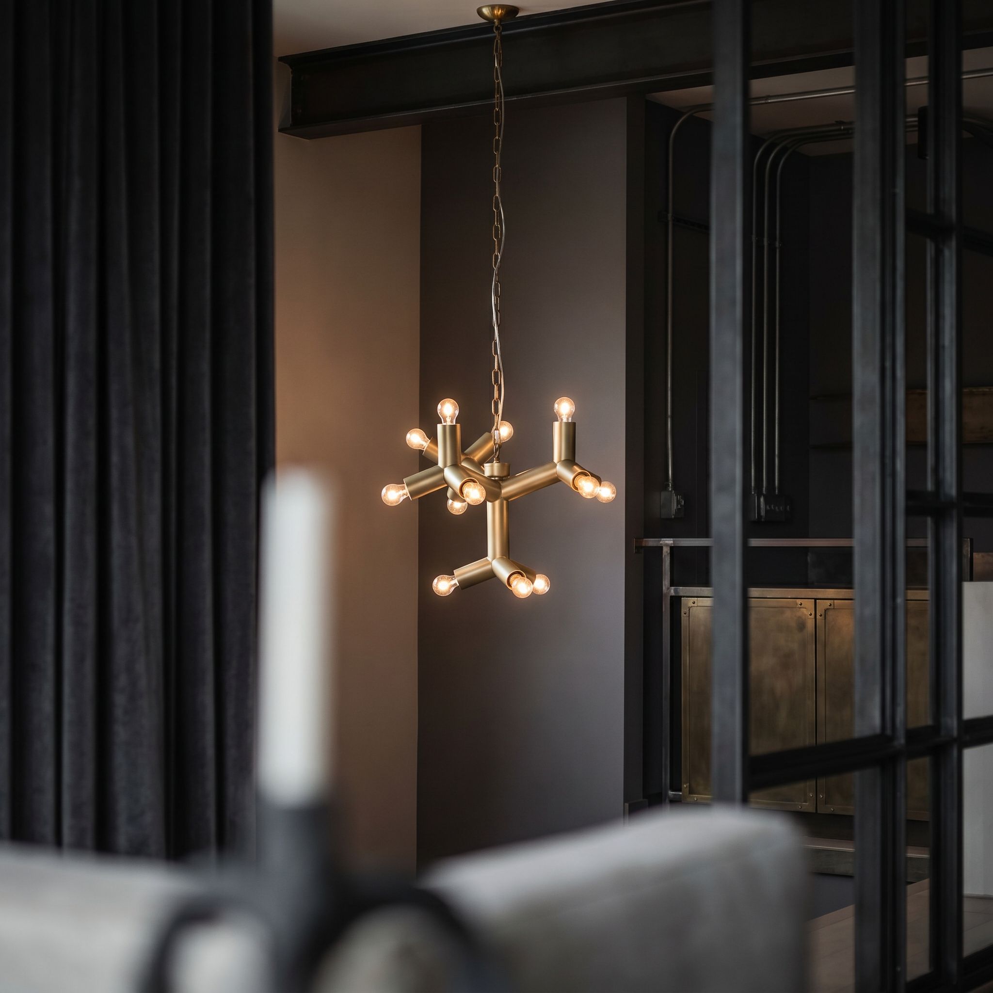Snow Flake Chandelier