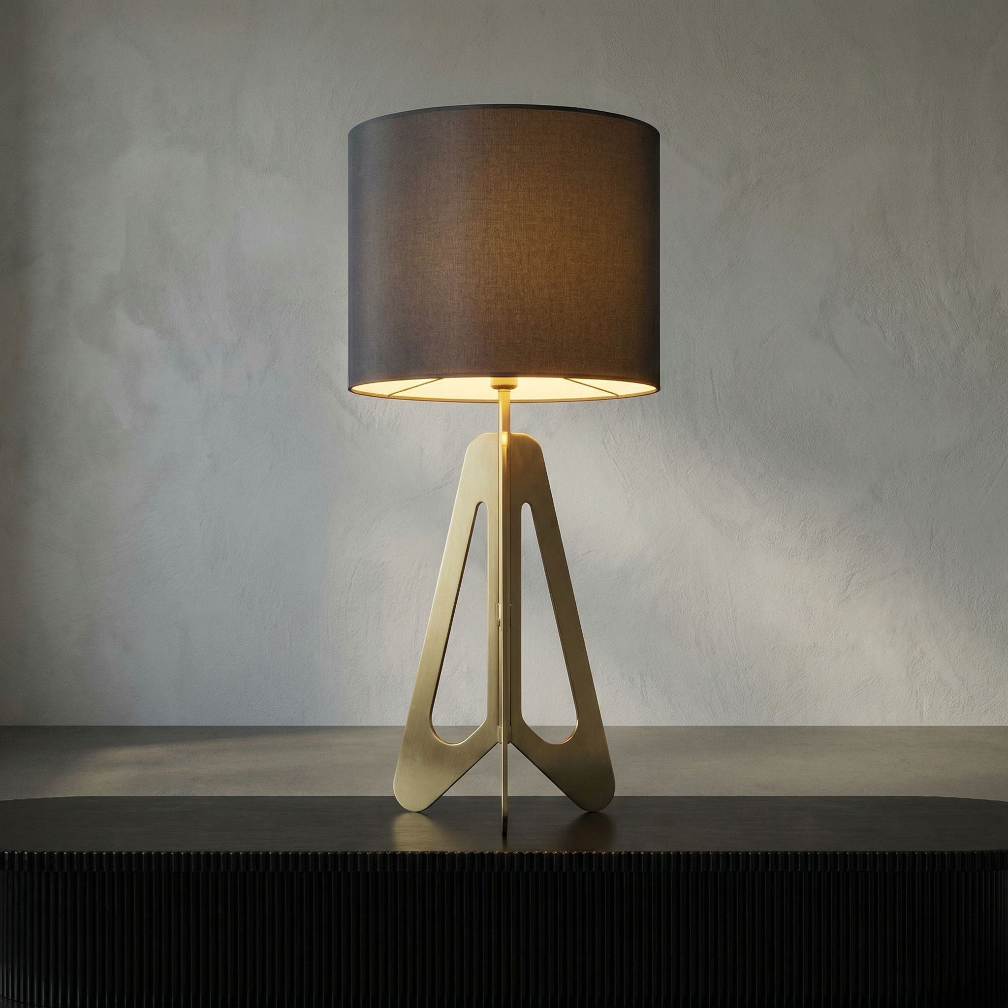 Candis Lamp with Black Shade