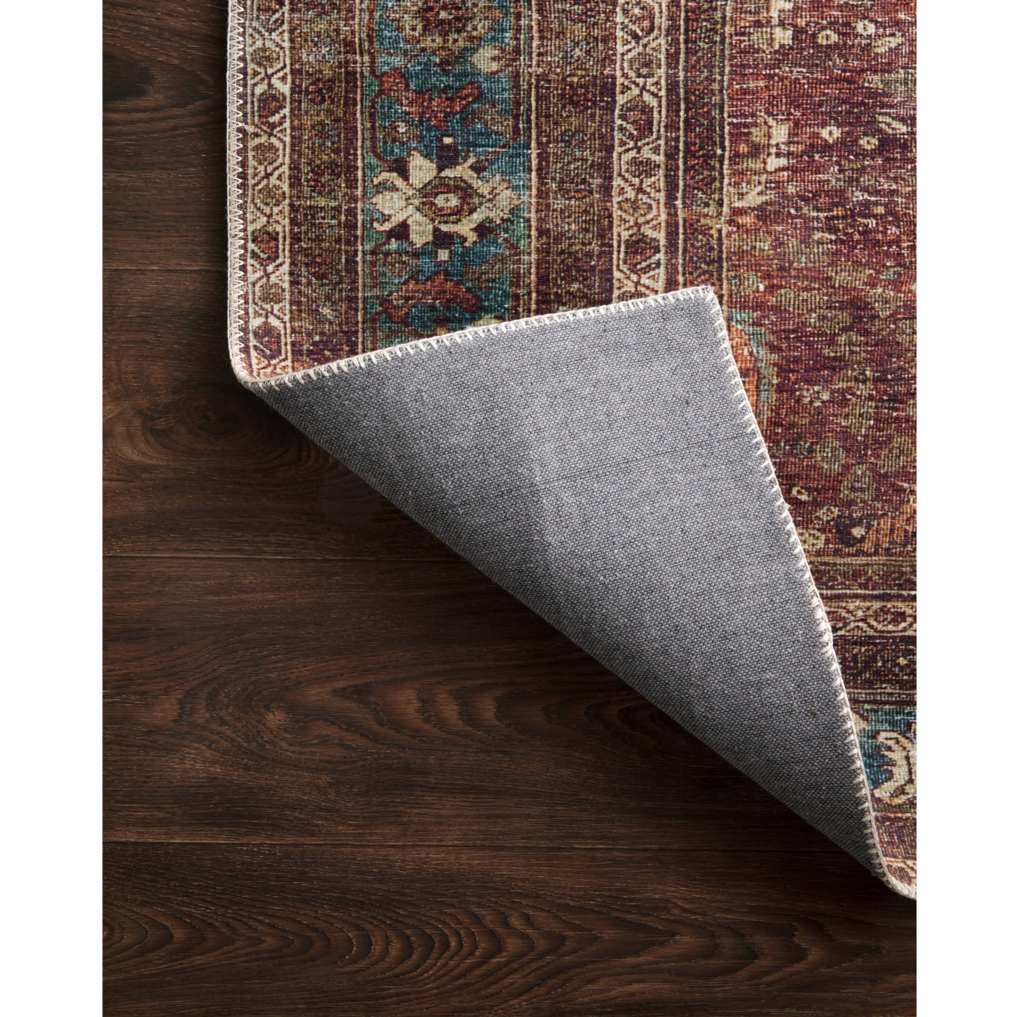 Loloi Layla Brick/Blue Rug