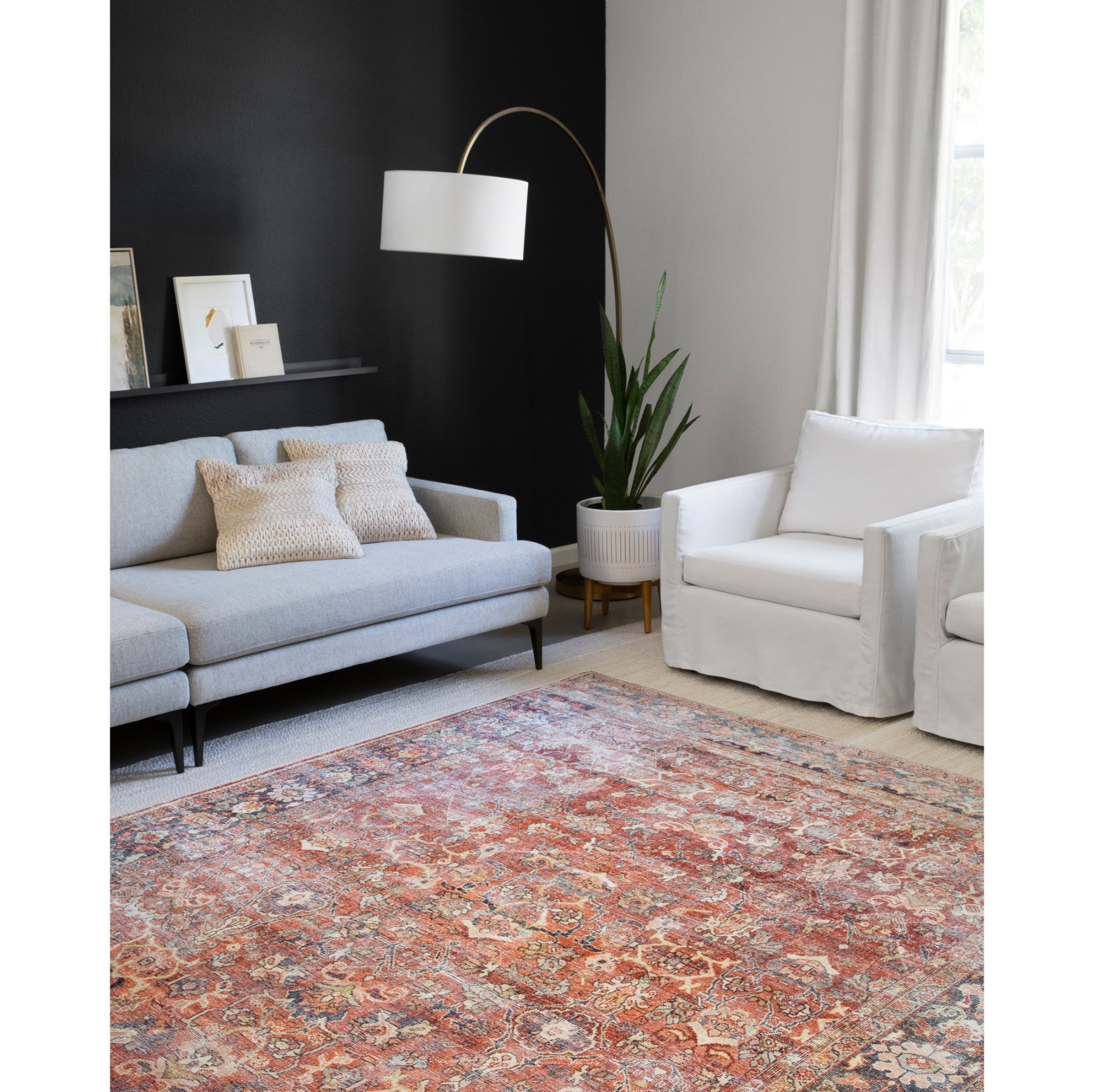 Loloi Layla Spice/Marine Rug