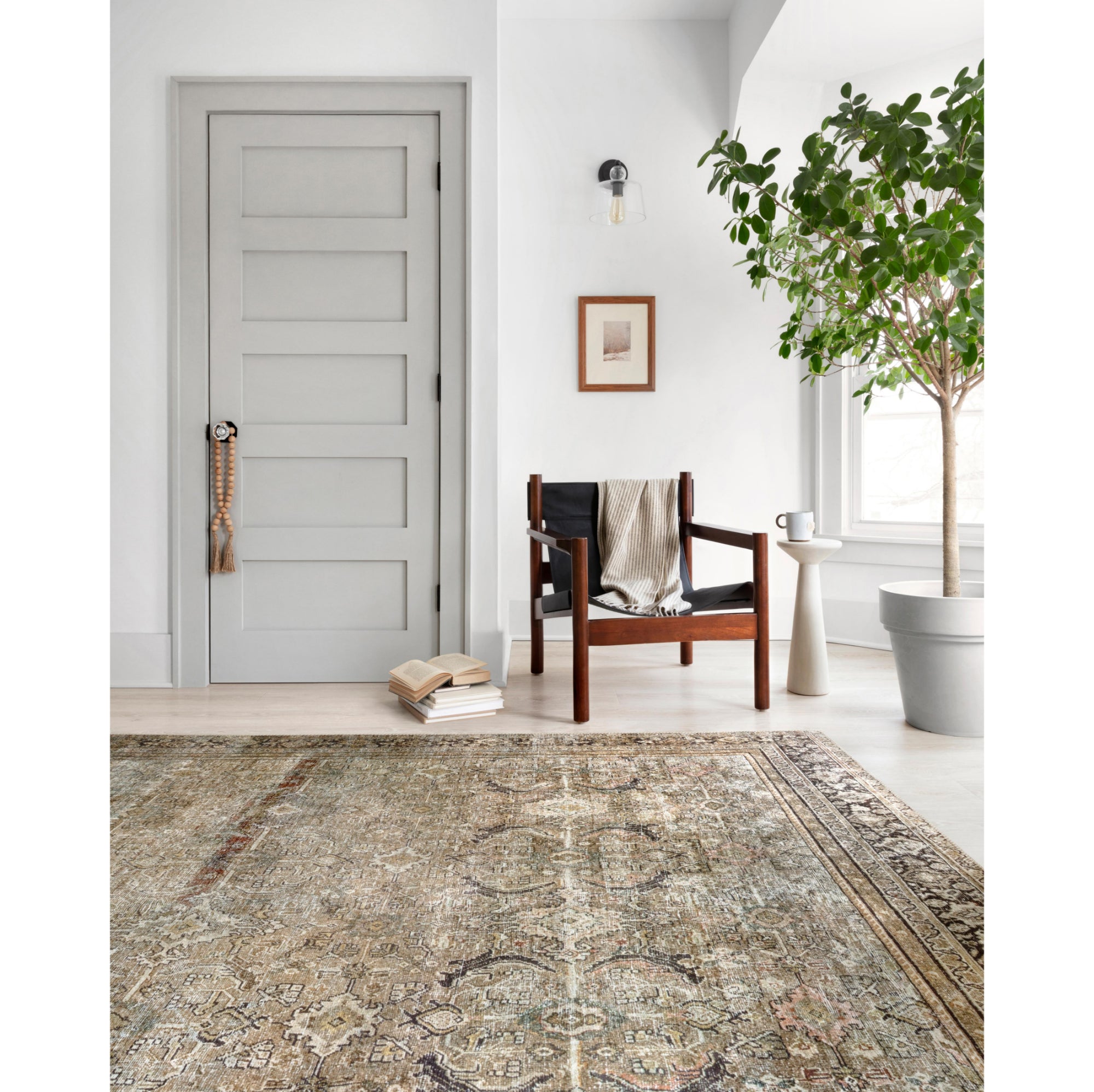 Loloi Layla Olive/Charcoal Rug