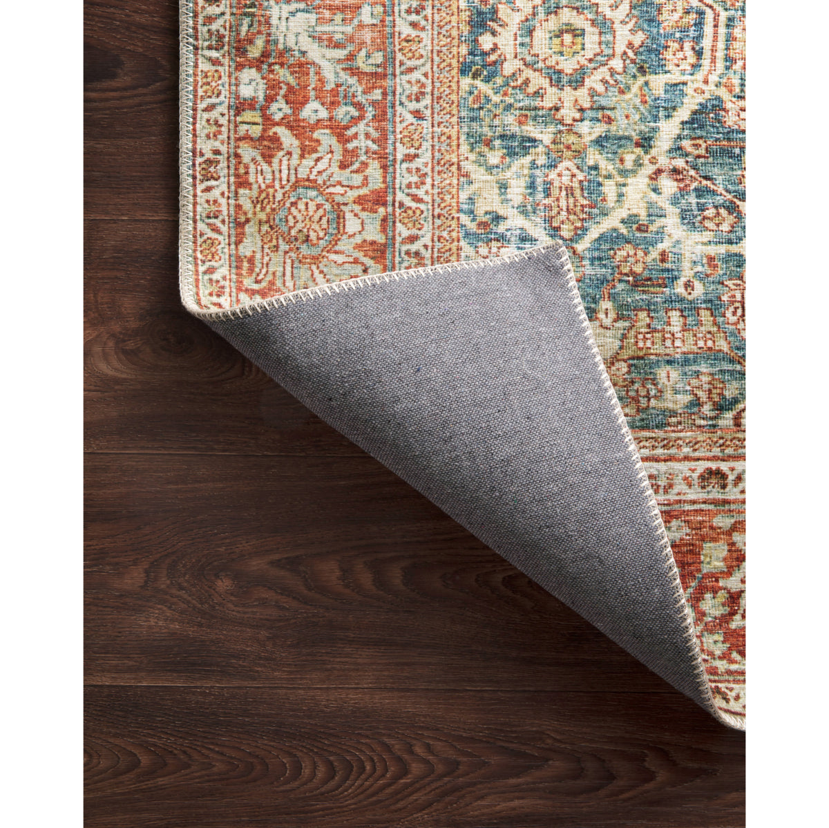 Loloi Layla Ocean/Rust Rug