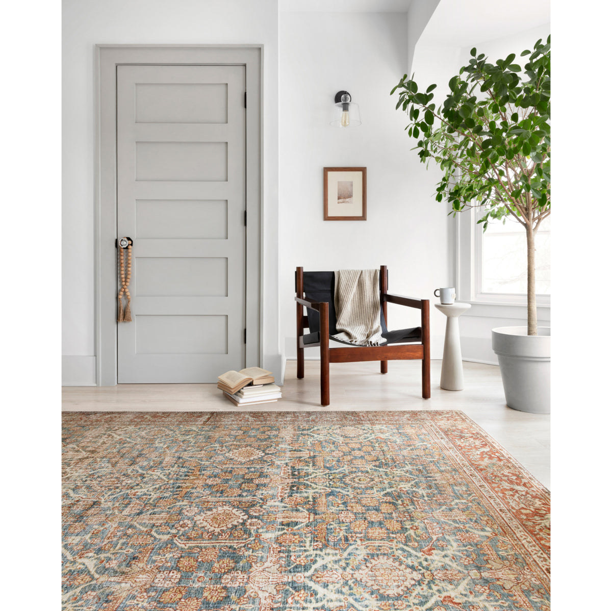 Loloi Layla Ocean/Rust Rug