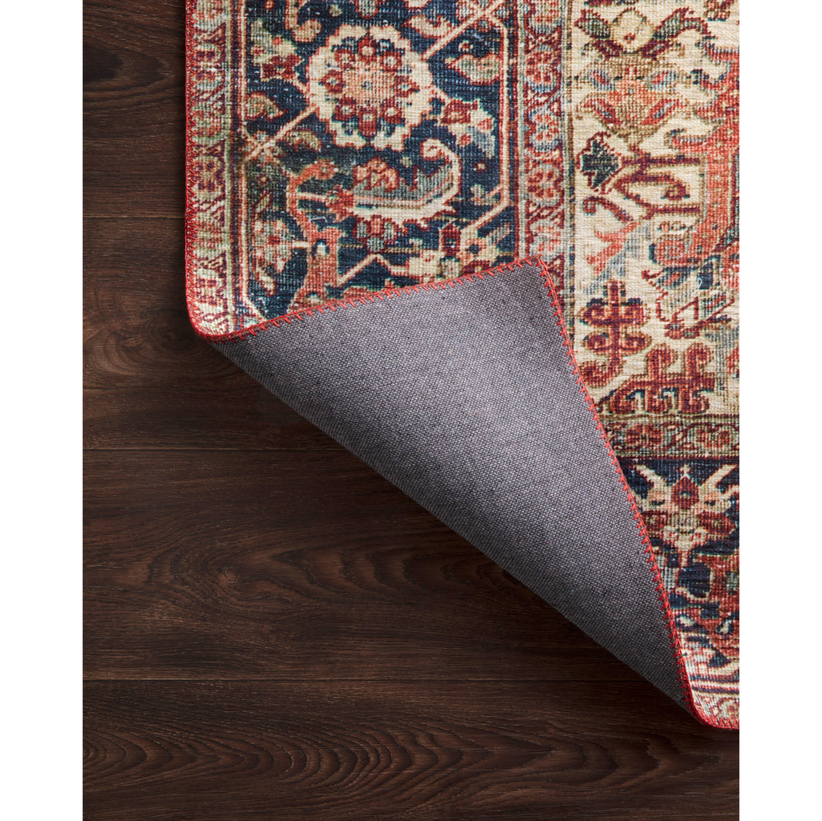 Loloi Layla Red/Navy Rug