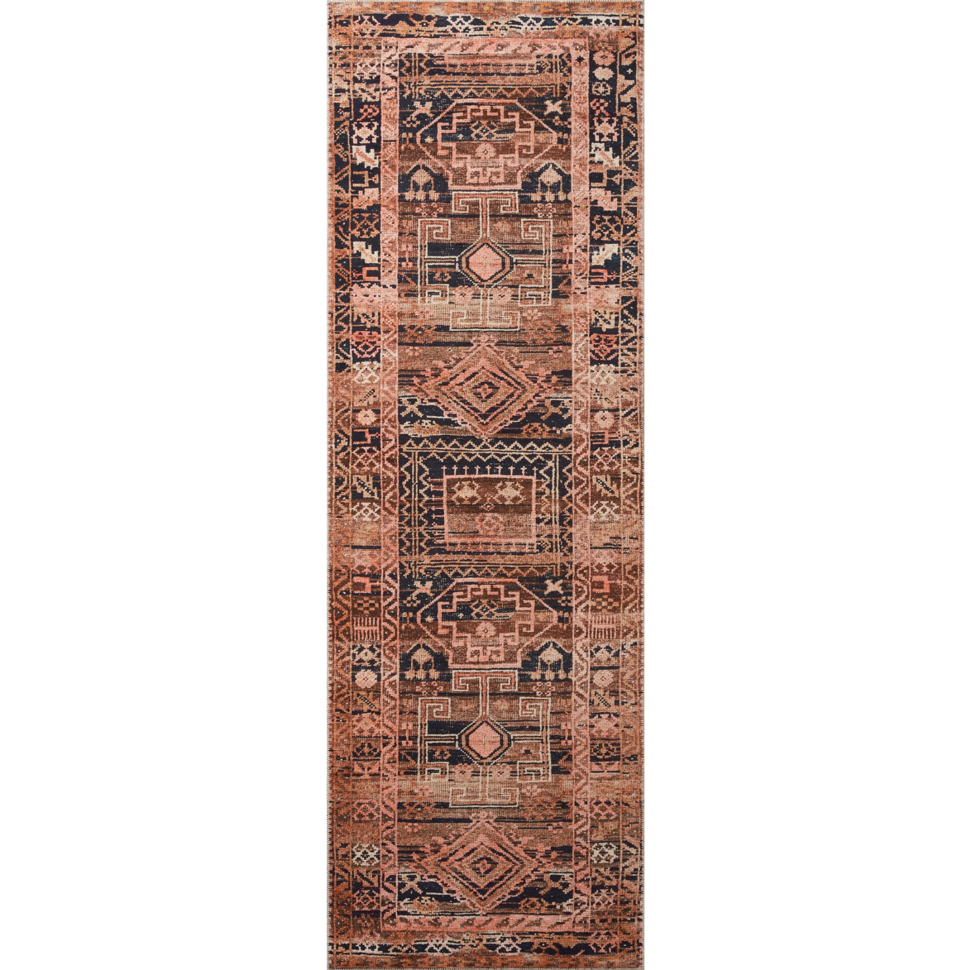Loloi Layla Mocha/Blush Rug