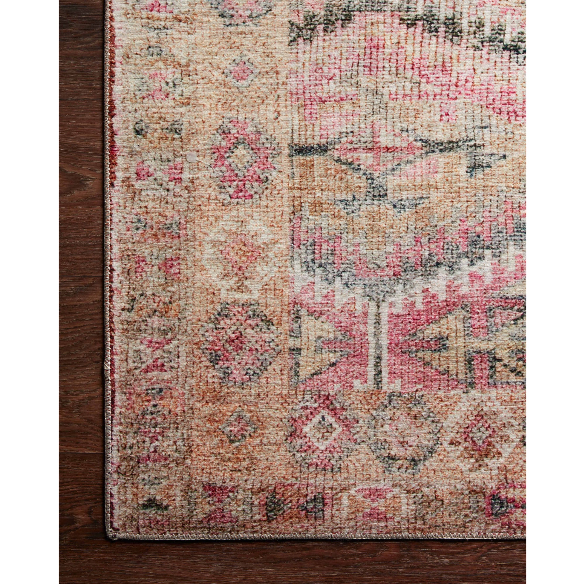 Loloi Layla Pink/Lagoon Rug