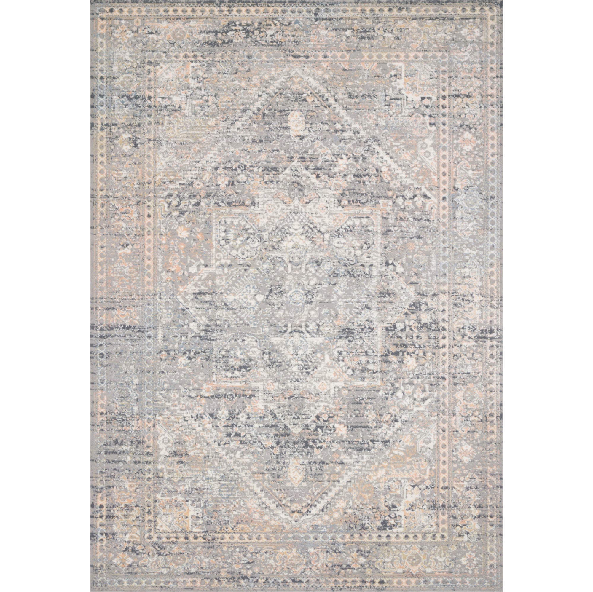 Loloi Lucia Grey/Sunset Rug
