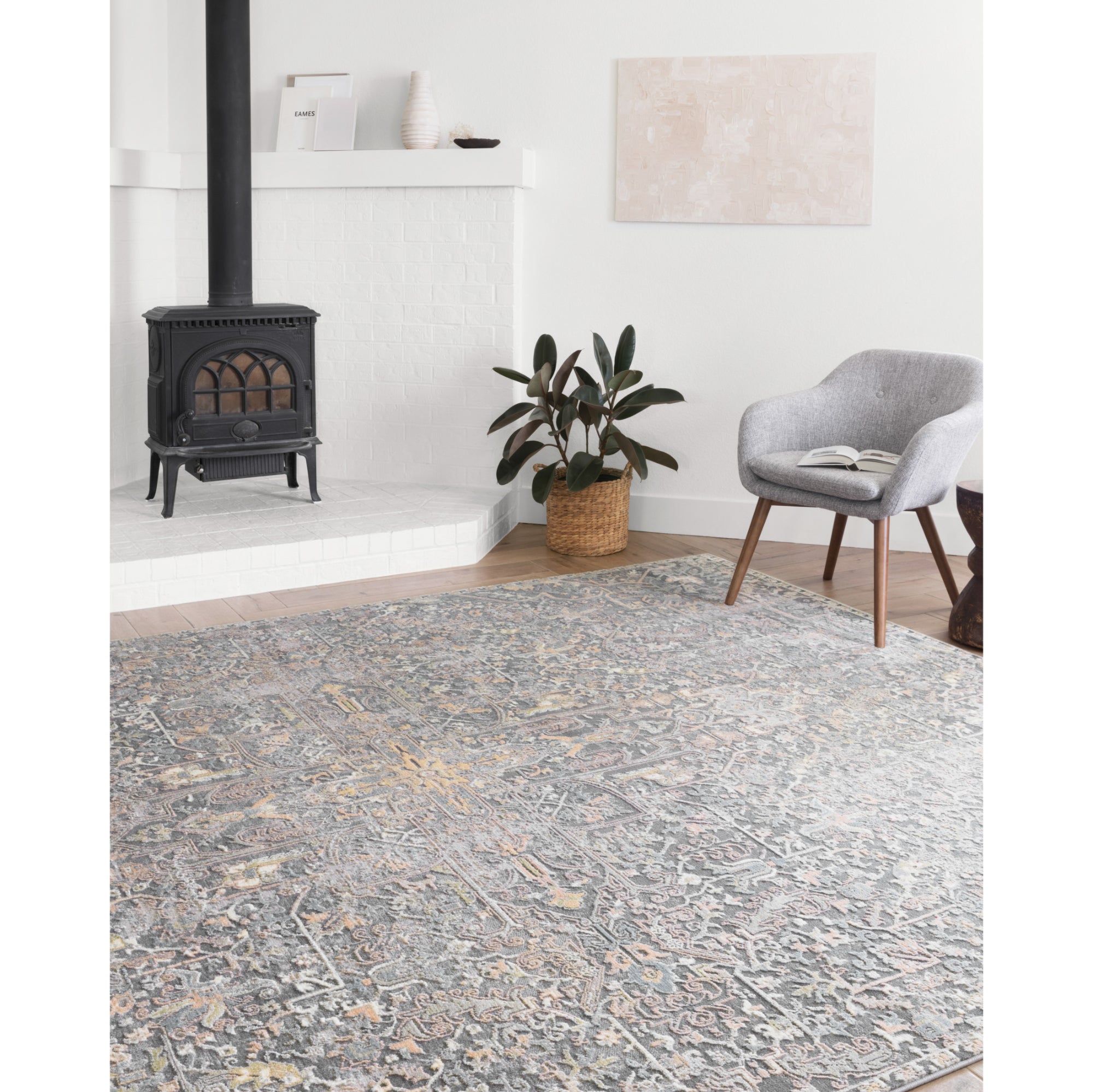 Loloi Lucia Charcoal/Multi Rug