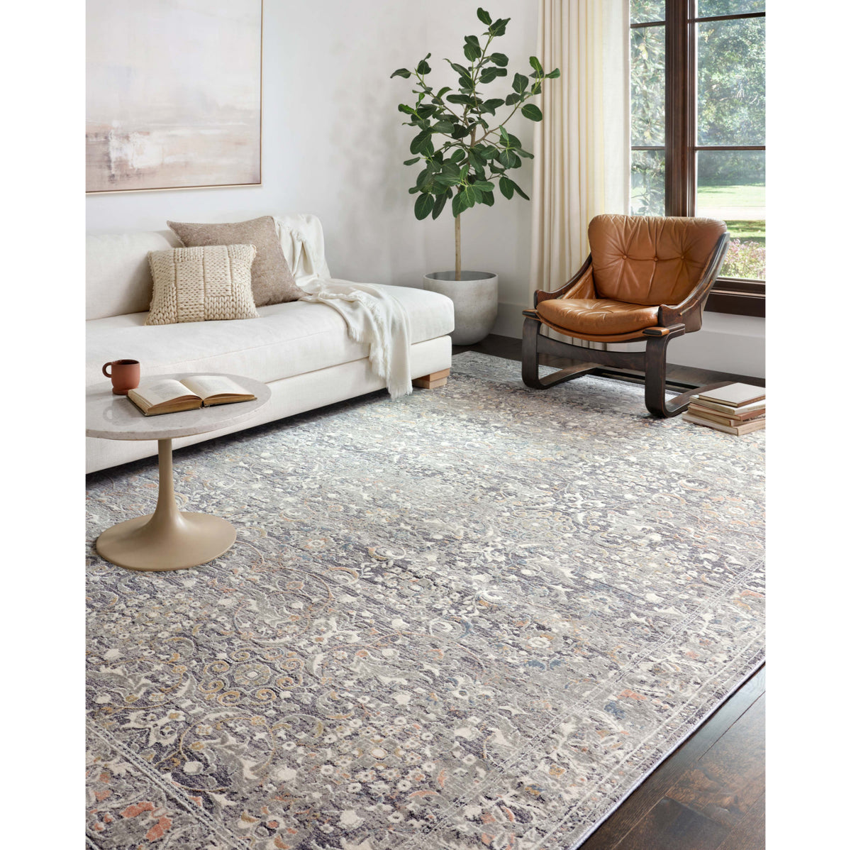 Loloi Lucia Grey/Mist Rug