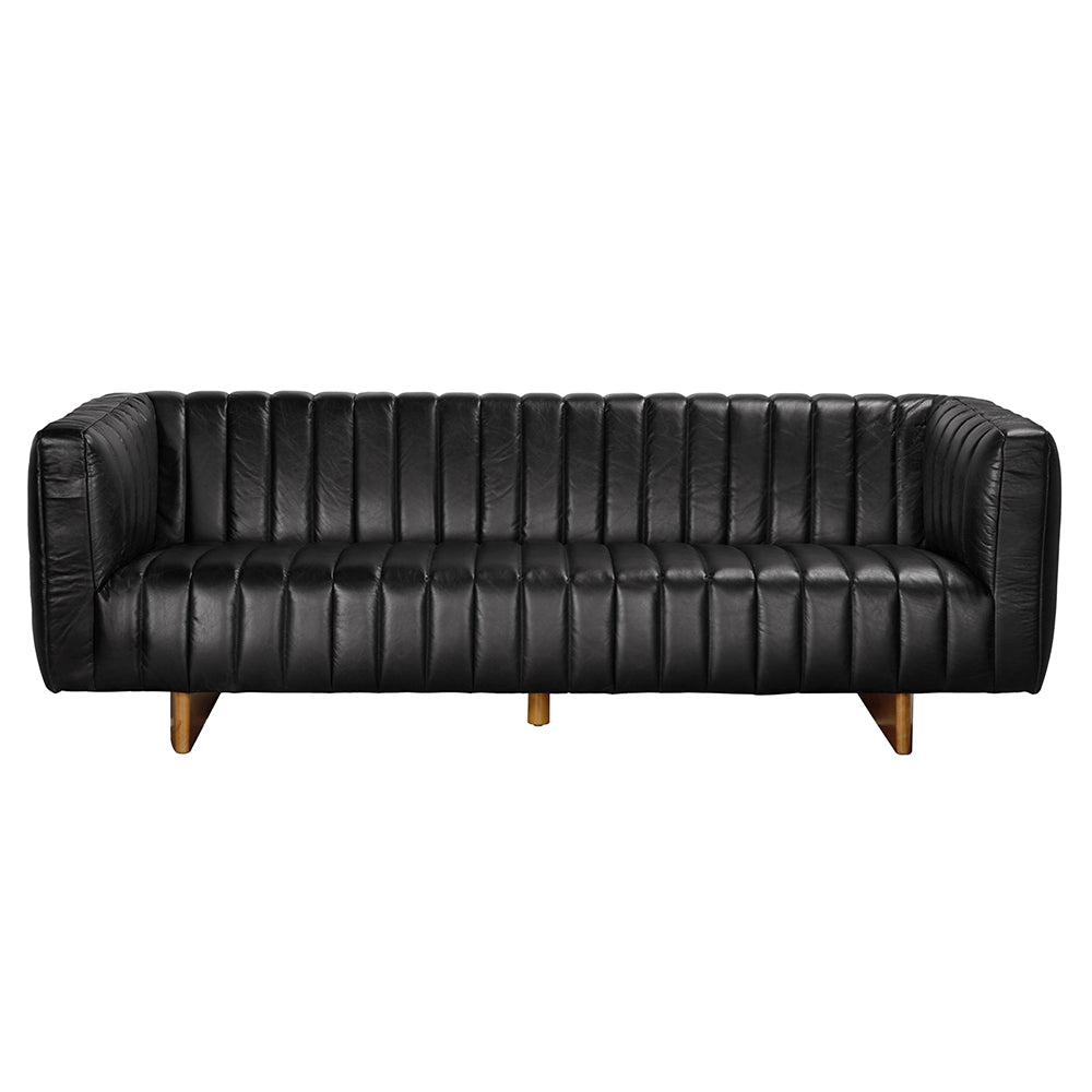 Khann Leather Sofa