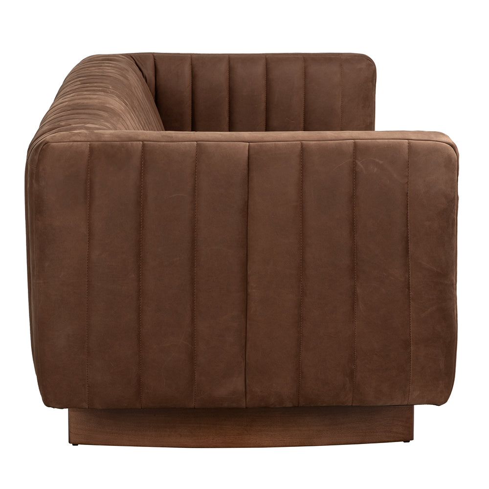 Khann Orris Brown Leather Sofa Sofas Noir , Black Friday Sale Noir Furniture Sale, Old Bones Co, Mid Century Furniture Sale, Four Hands Furniture, Black Friday Sale Khann Orris Brown Leather Sofa,Gus Sale, Perigold Khann Orris Brown Leather Sofa Sofas Black Friday Sale , Perigold Sale Khann Orris Brown Leather Sofa,Khann Orris Brown Leather Sofa Lulu and Georgia, Burke Decor Sale Khann Orris Brown Leather Sofa, www.oldbonesco.com