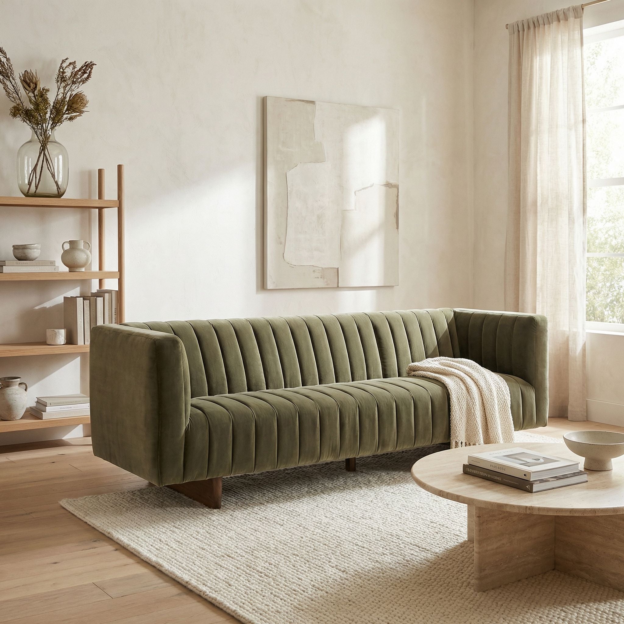 Khann Green Sofa