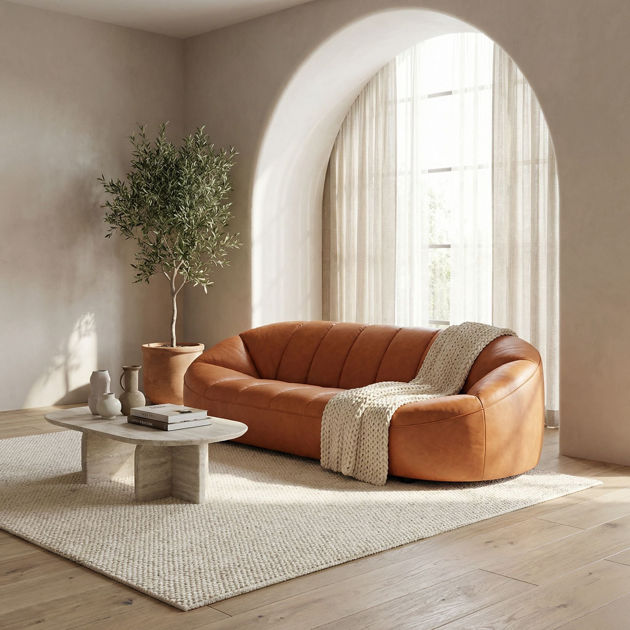 Amadeus Leather Sofa