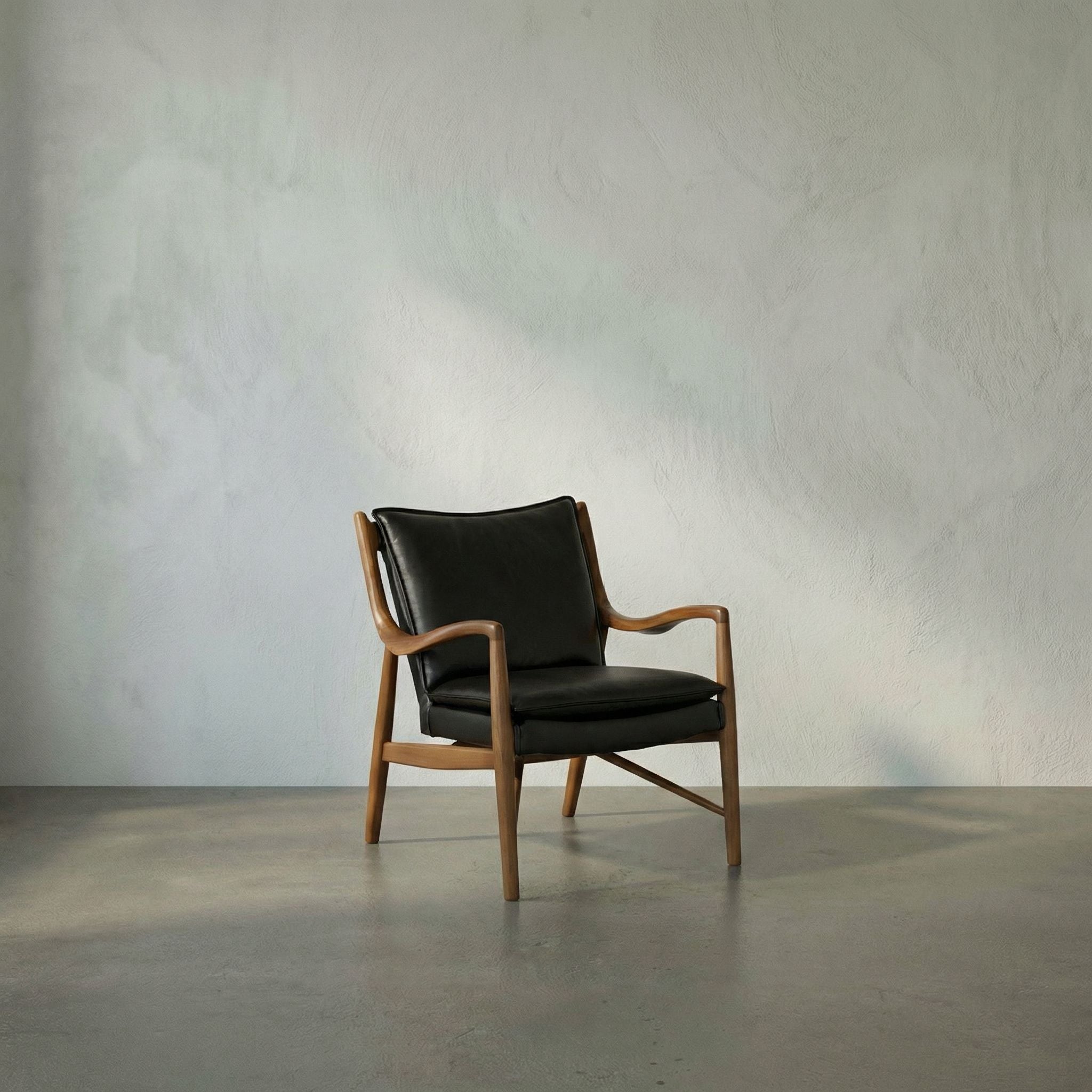 Weston Chair with Black Leather