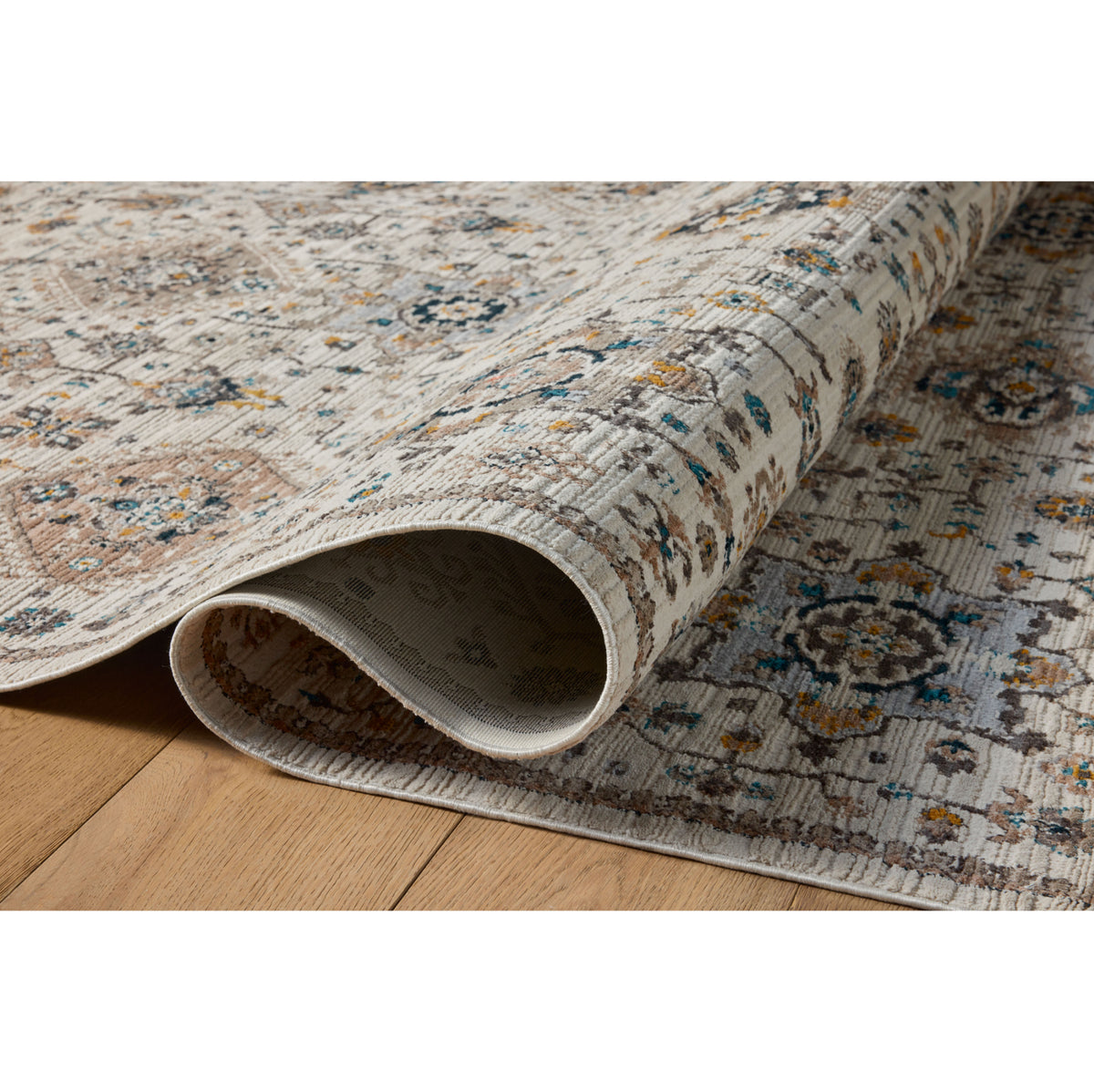 Loloi Leigh Ivory/Taupe Rug by Loloi