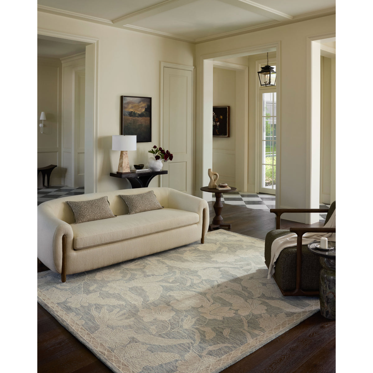 Loloi Lenore Blue/Natural Rug
