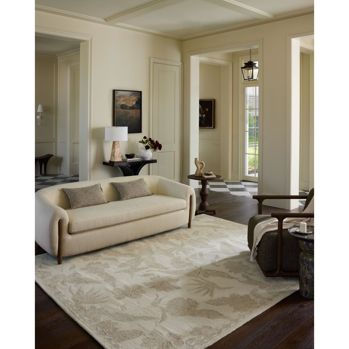 Loloi Lenore Ivory/Multi Rug