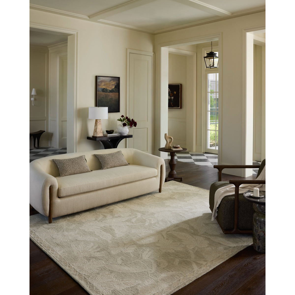 Loloi Lenore Sage/Natural Rug