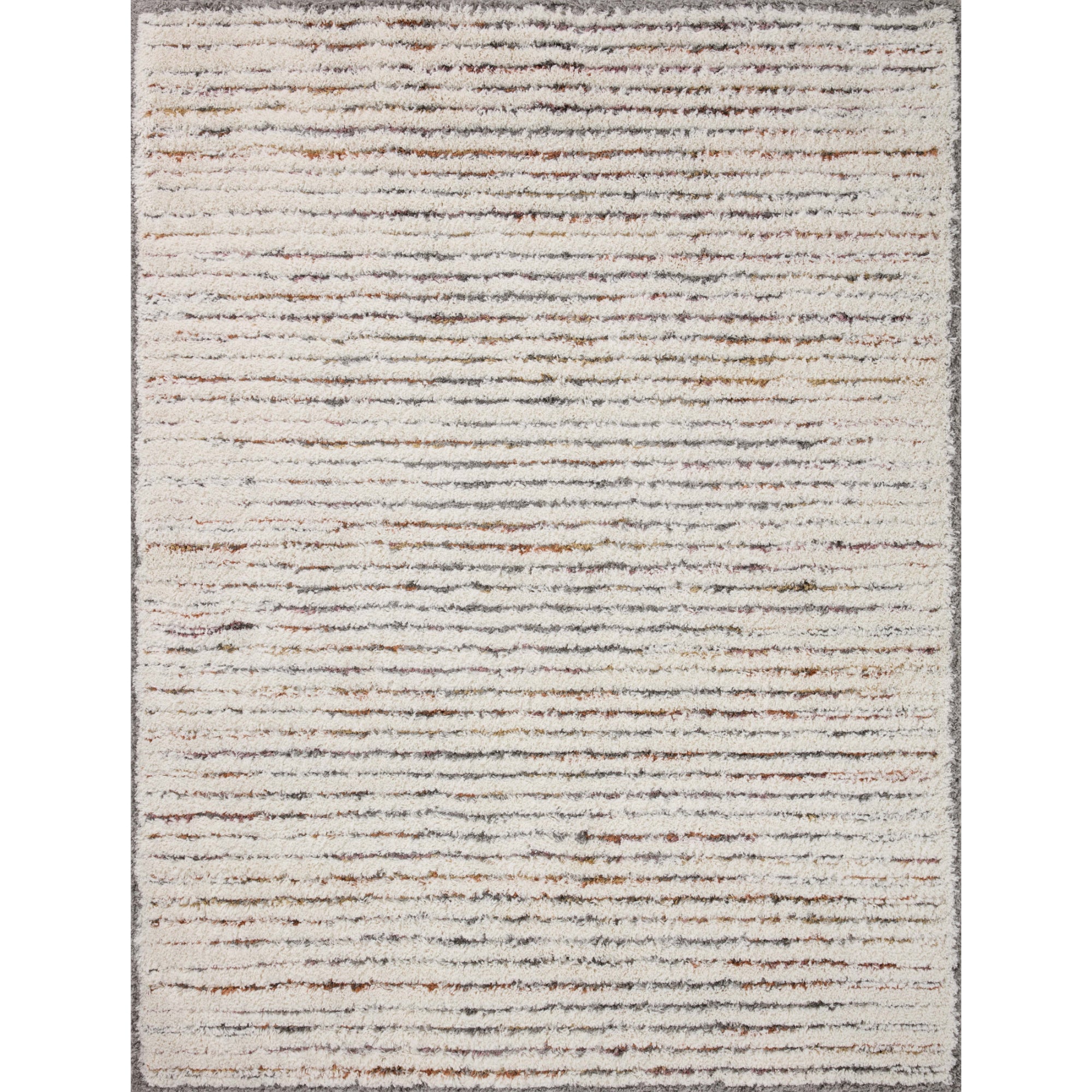 Loloi Levitt Shag Ivory/Multi Rug