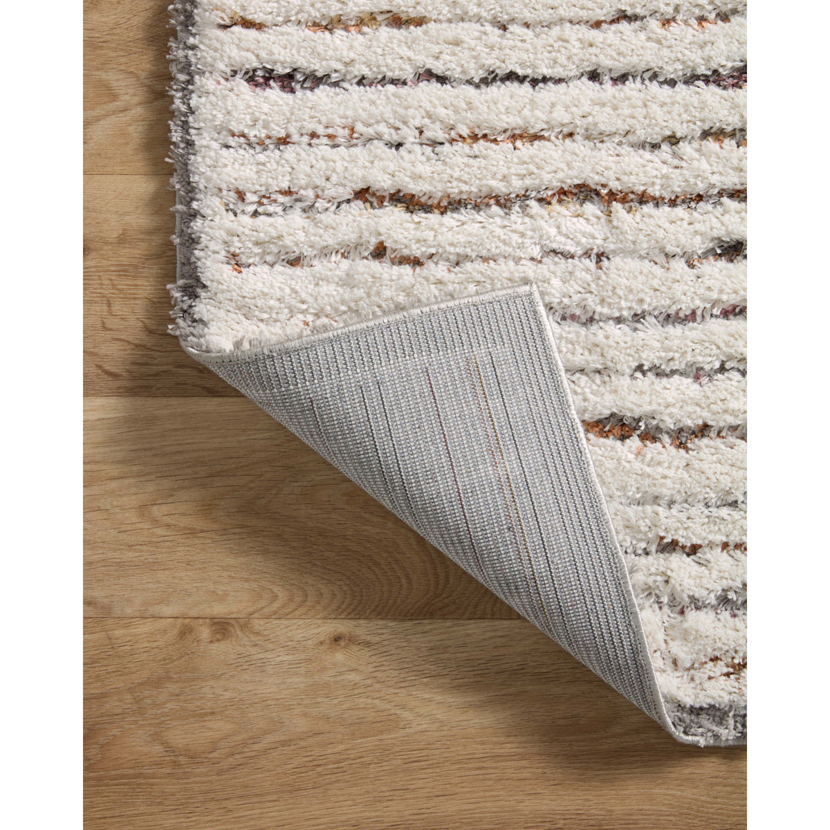 Loloi Levitt Shag Ivory/Multi Rug by Loloi