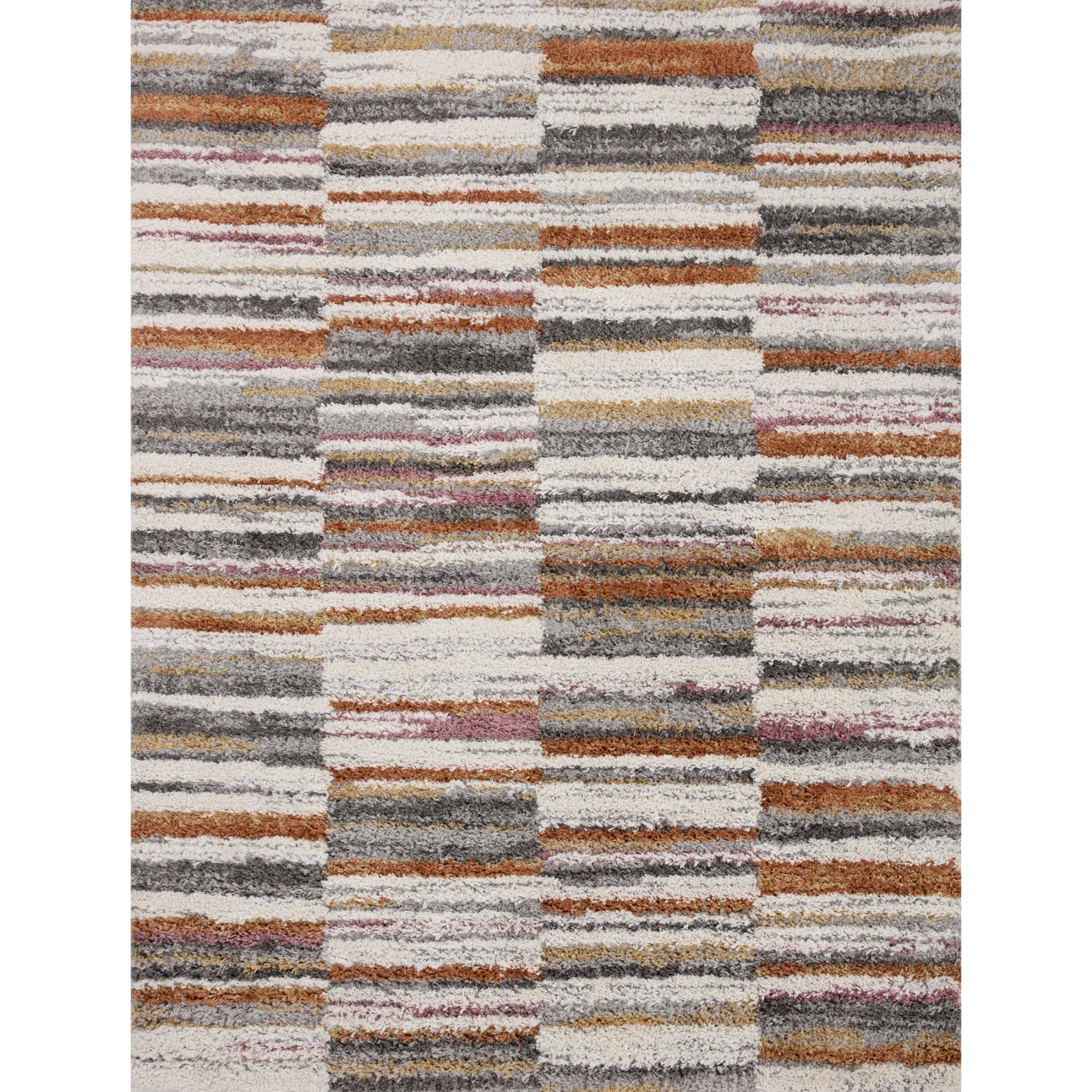 Loloi Levitt Shag Ivory/Sunset Rug