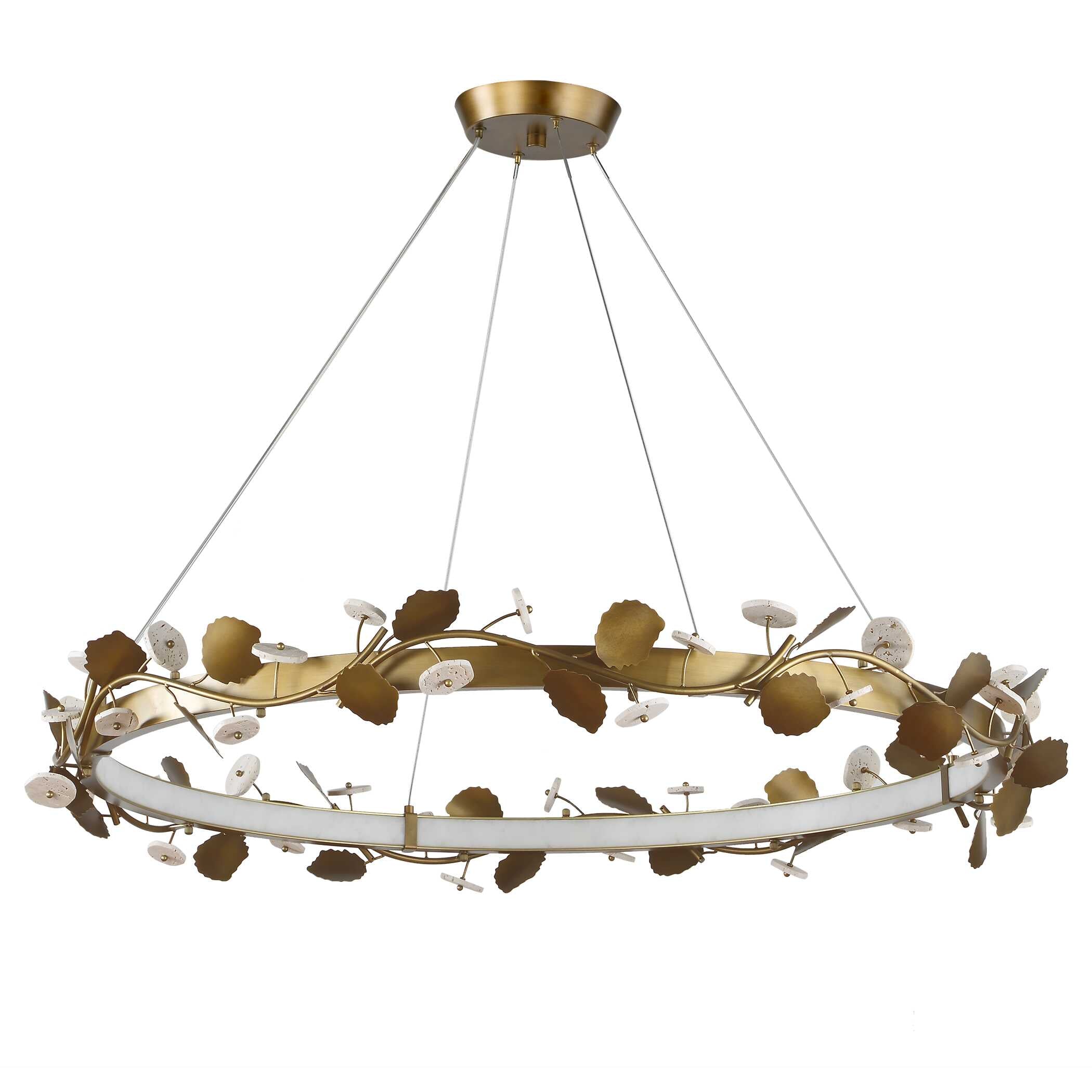 Uttermost Biscotti LED Bronze Chandelier