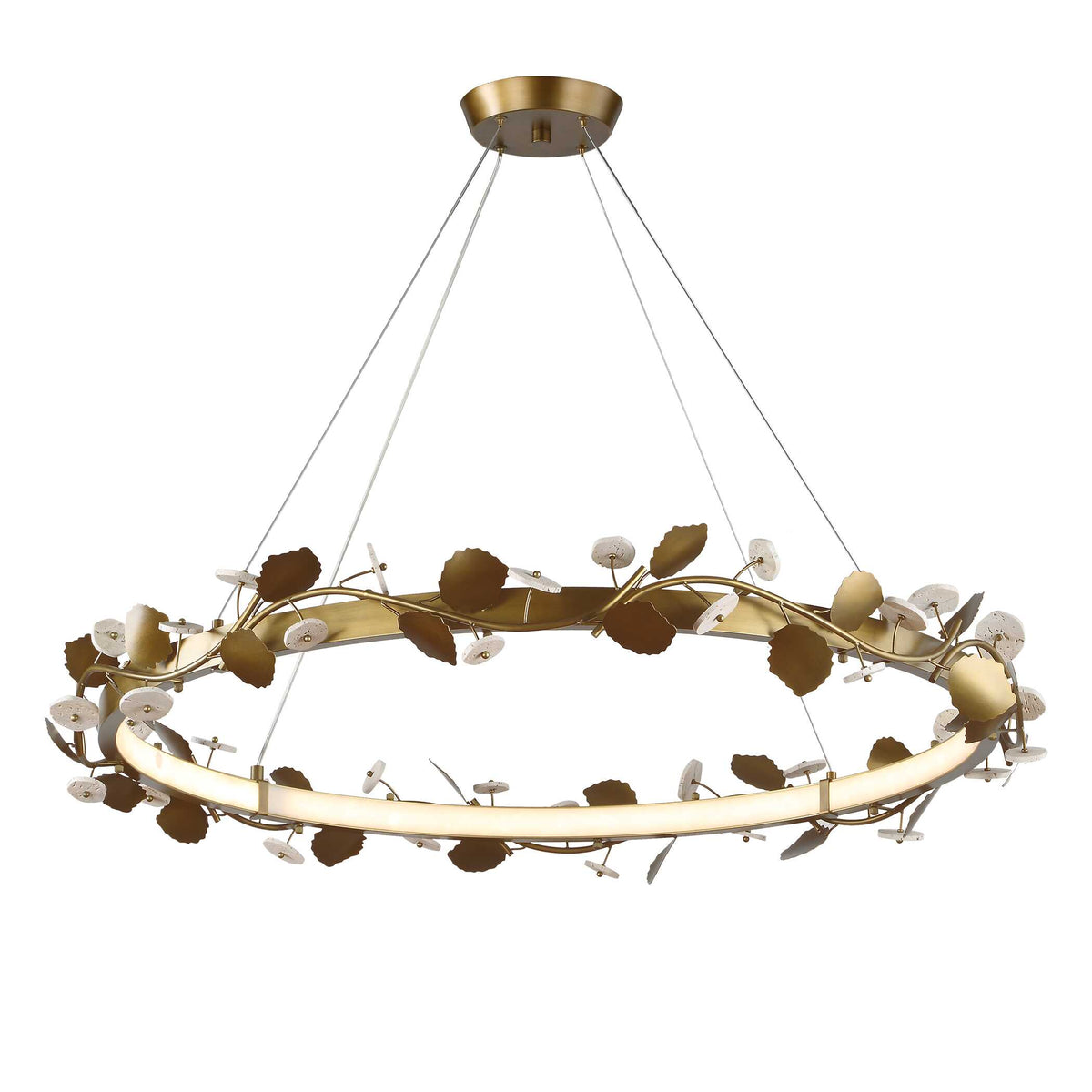 Uttermost Biscotti LED Bronze Chandelier