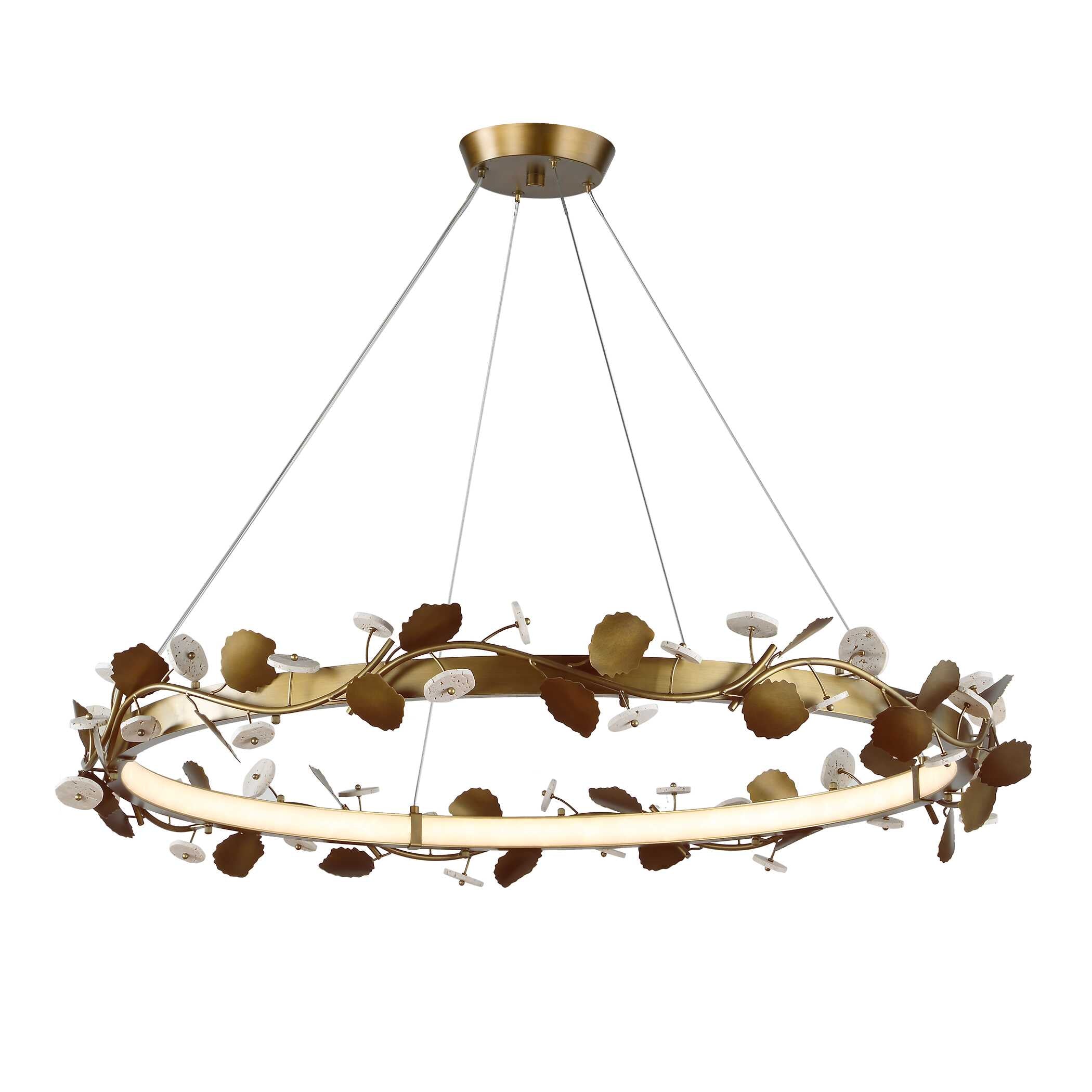 Uttermost Biscotti LED Bronze Chandelier
