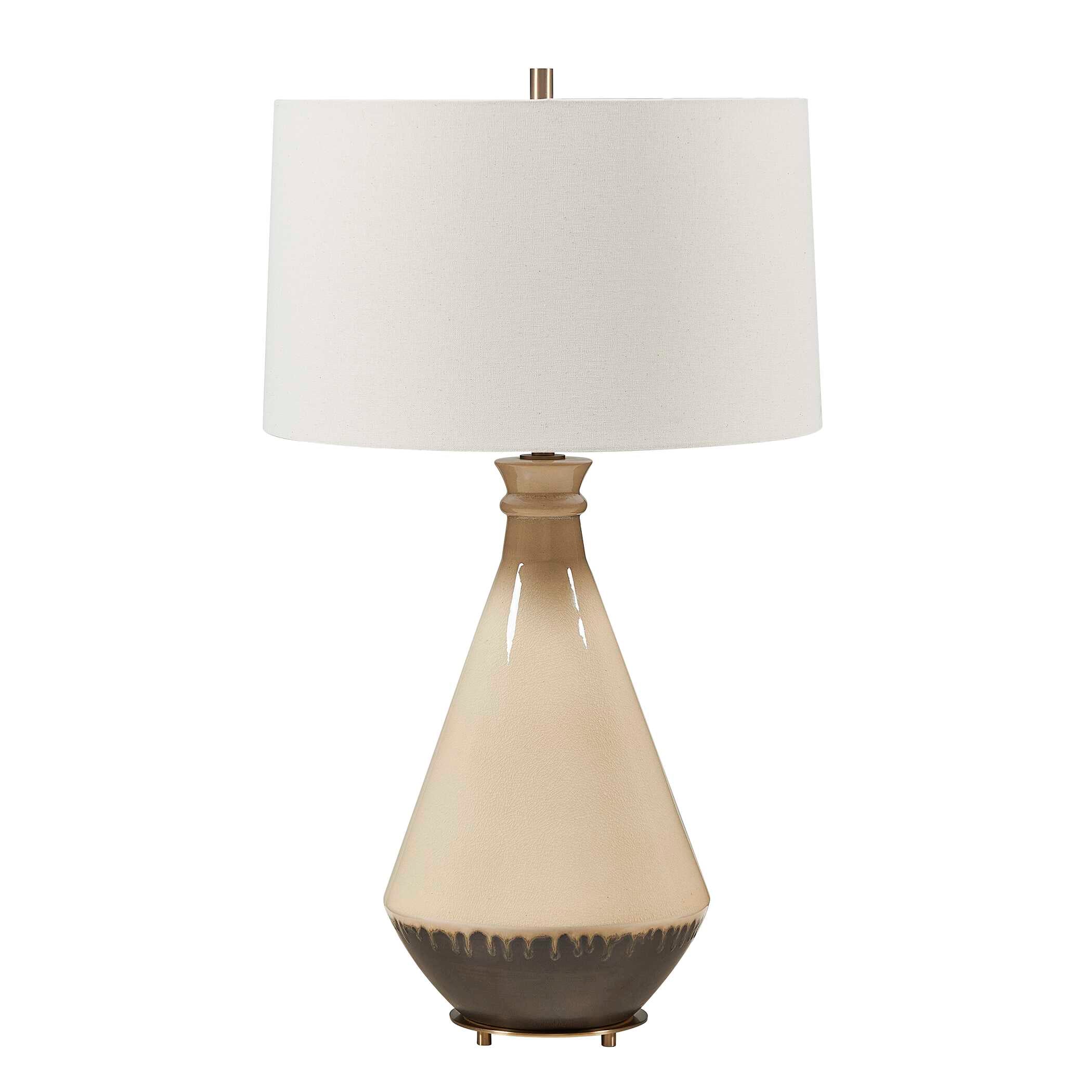 Uttermost Banham Beige Table Lamp