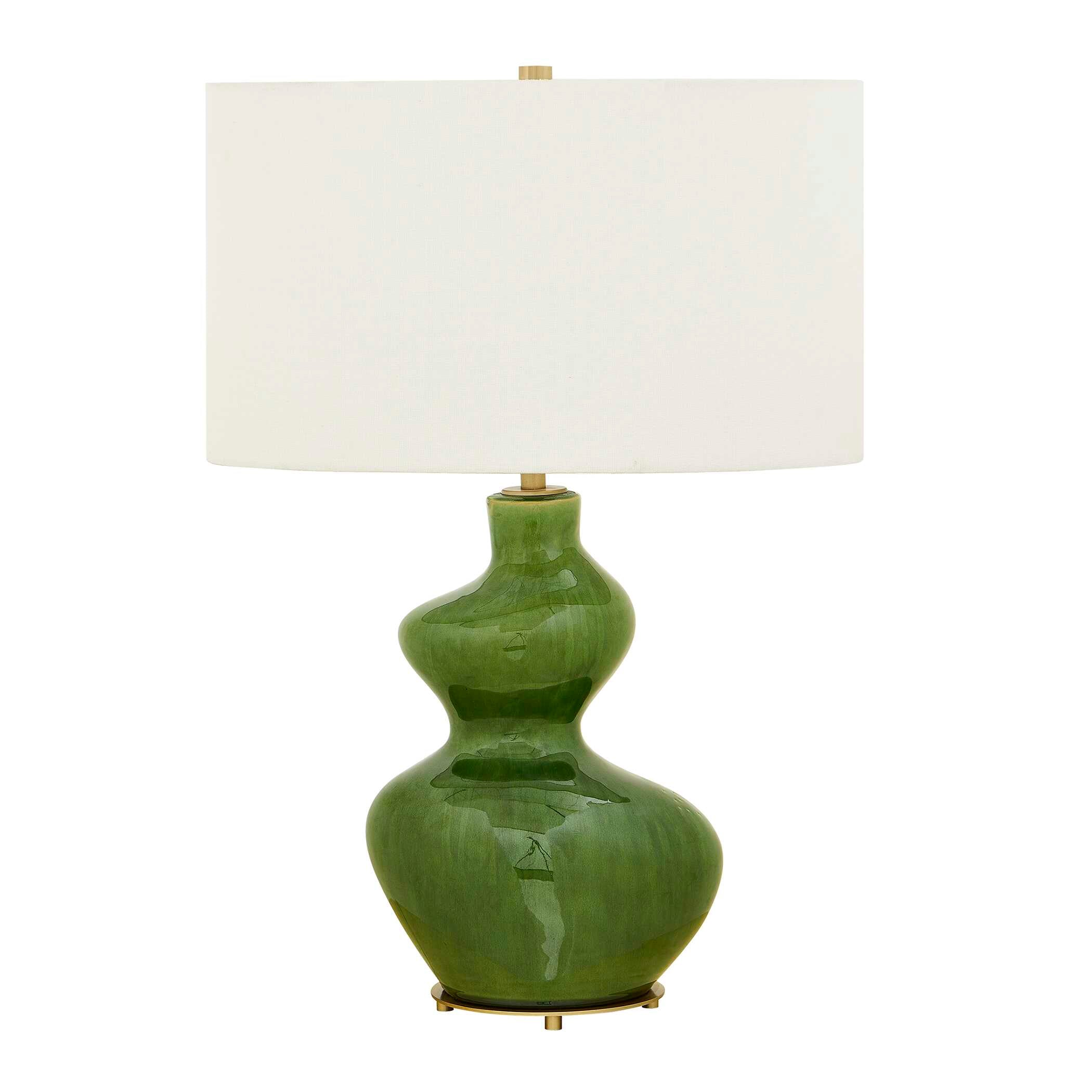 Uttermost Esall Dark Green Table Lamp
