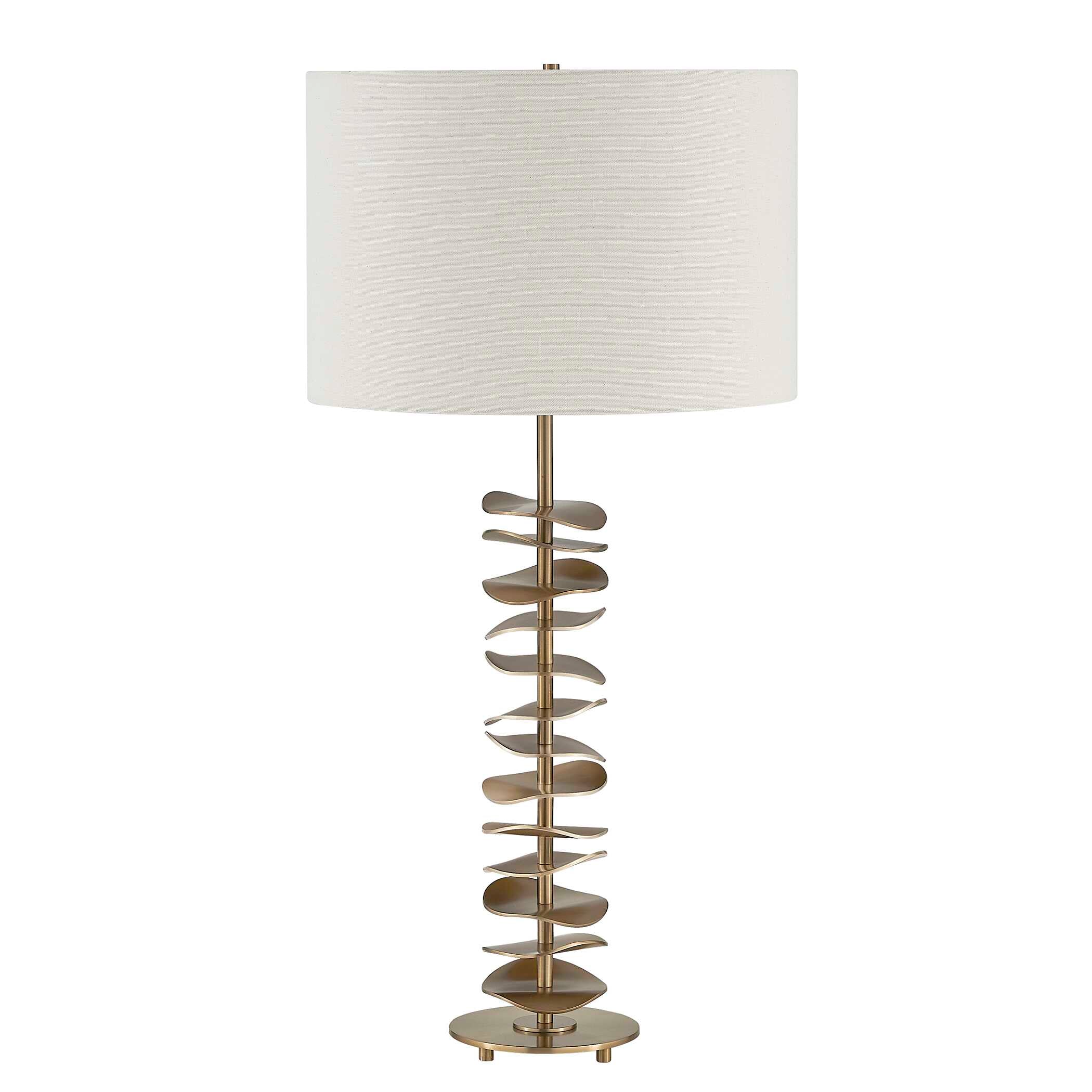 Uttermost Akoa Metal Disc Table Lamp