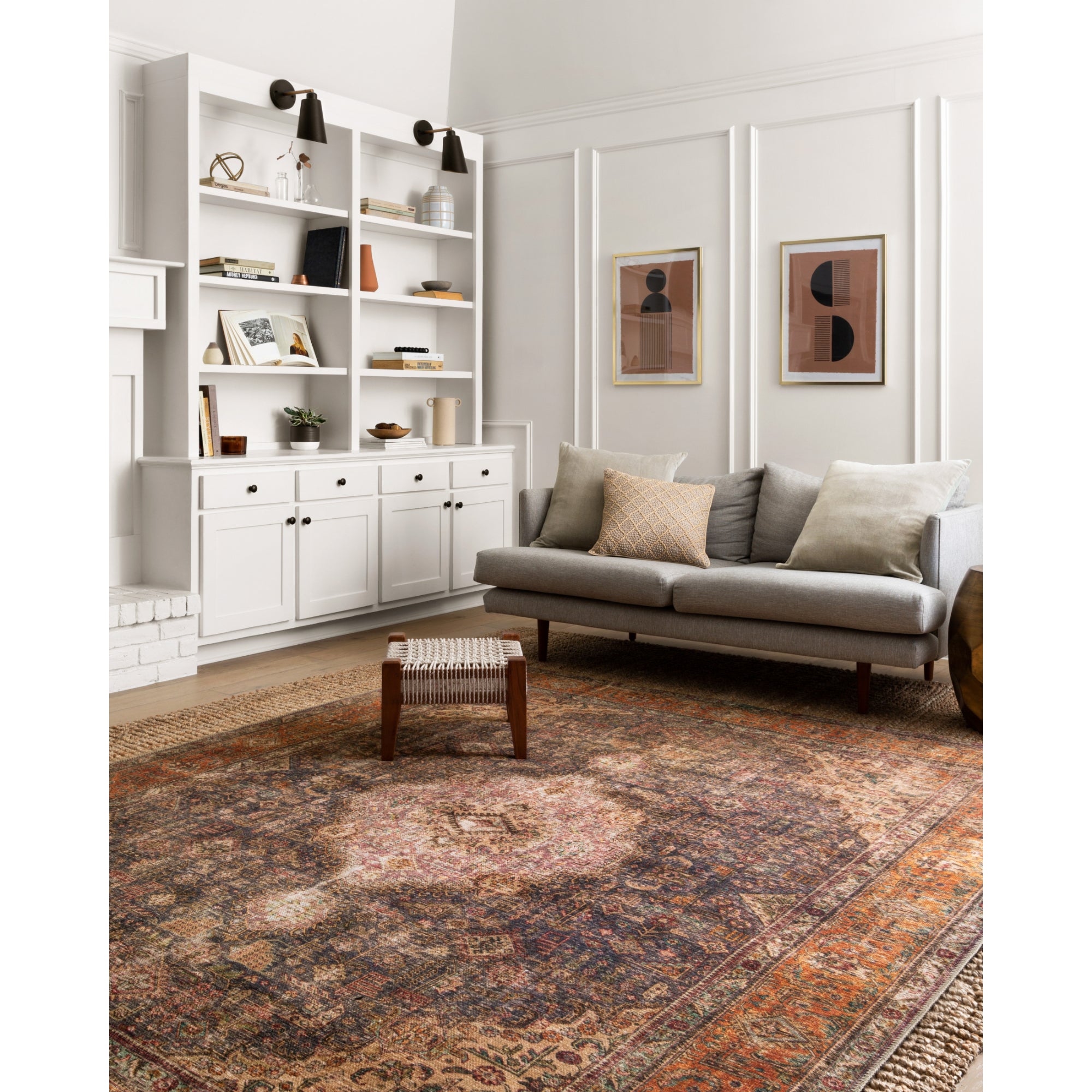 Loloi Loren Plum/Multi Rug