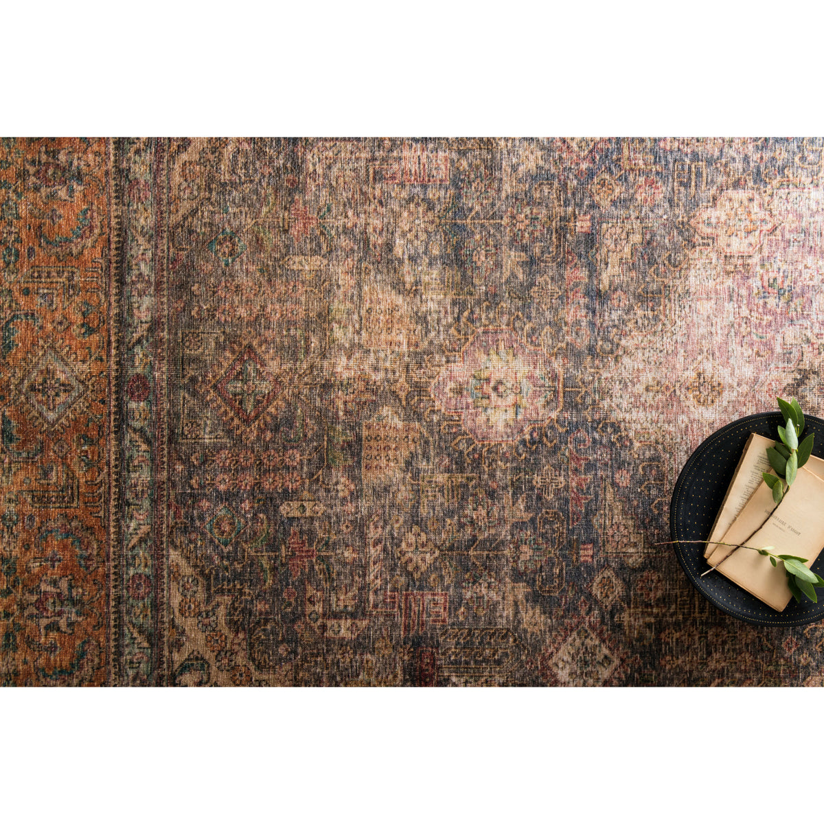 Loloi Loren Plum/Multi Rug by Loloi