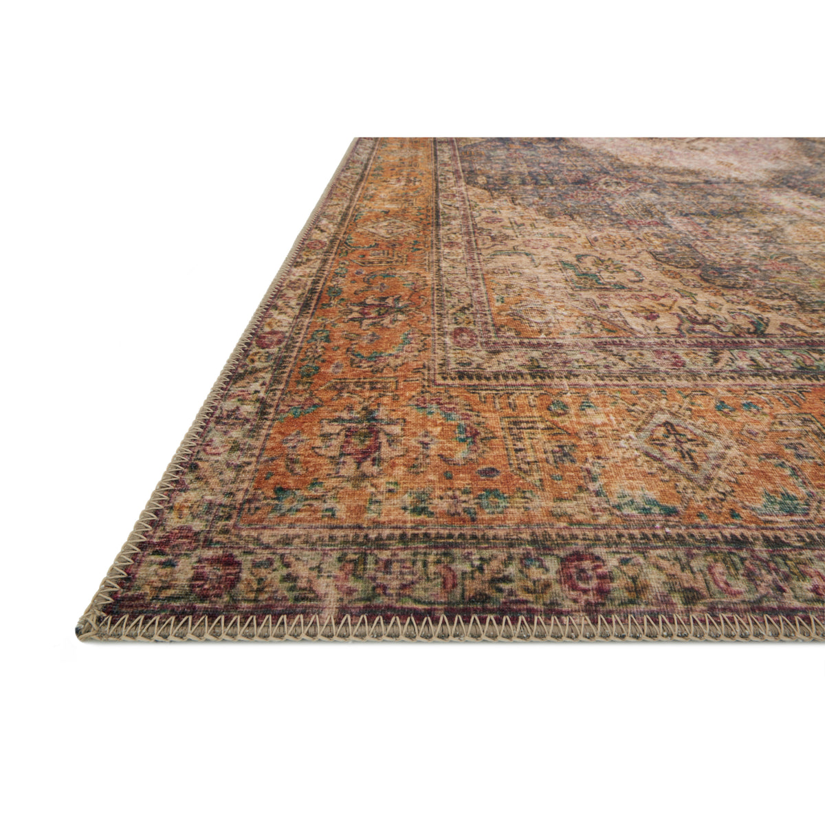 Loloi Loren Plum/Multi Rug by Loloi