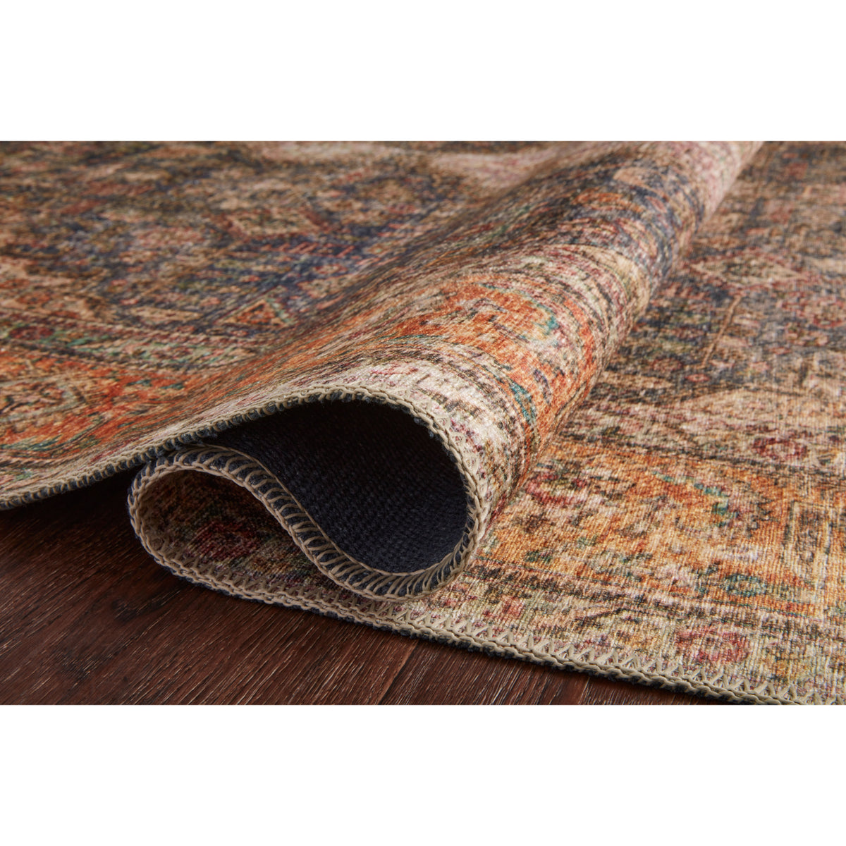Loloi Loren Plum/Multi Rug by Loloi