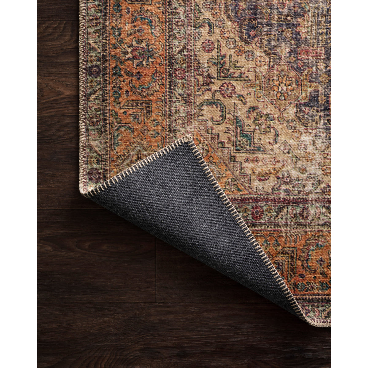 Loloi Loren Plum/Multi Rug by Loloi