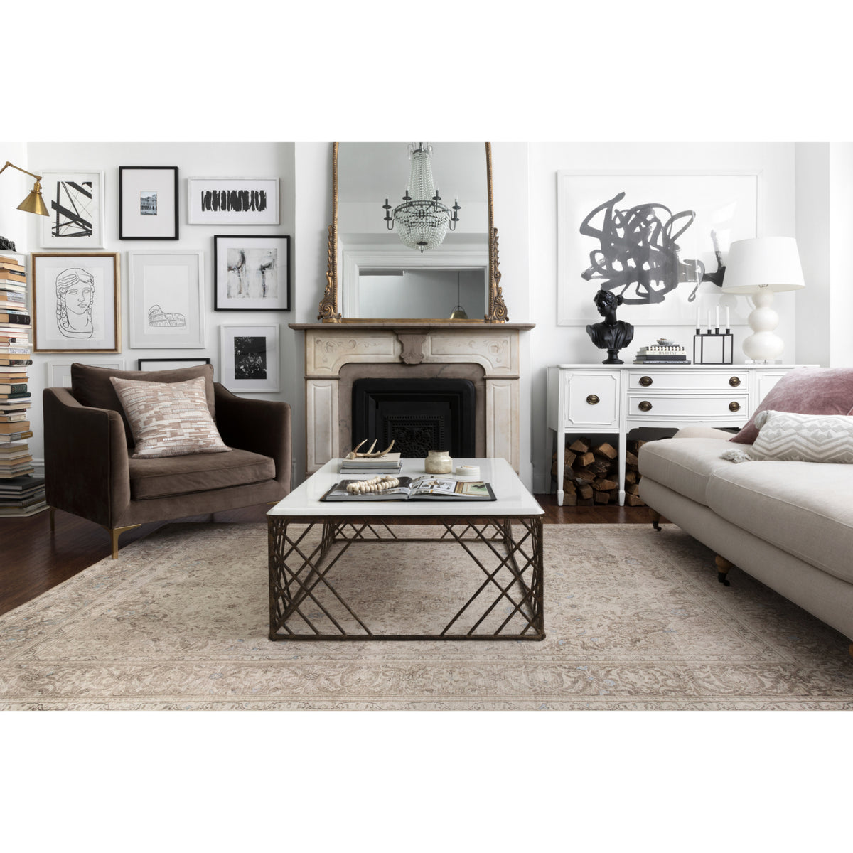 Loloi Loren Sand/Taupe Rug by Loloi