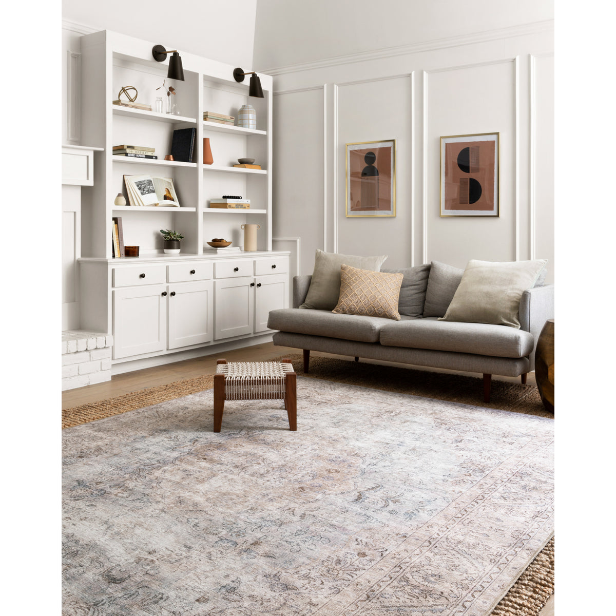 Loloi Loren Silver/Slate Rug by Loloi